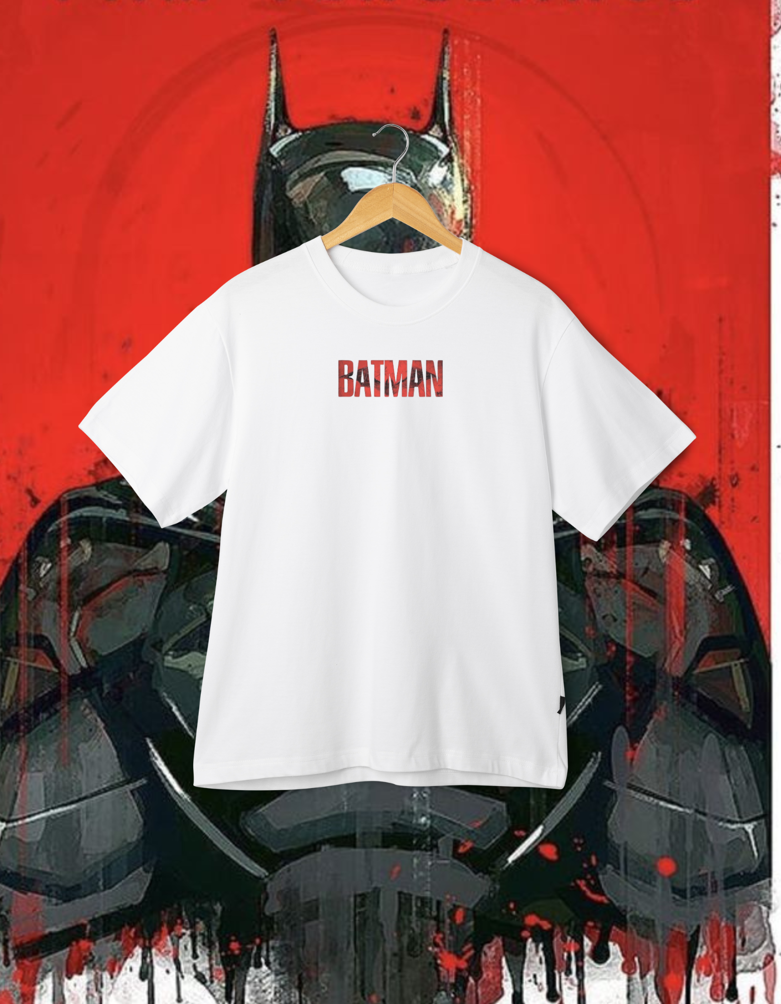 Batman Oversize/ Dropshoulder Graphic T-shirt