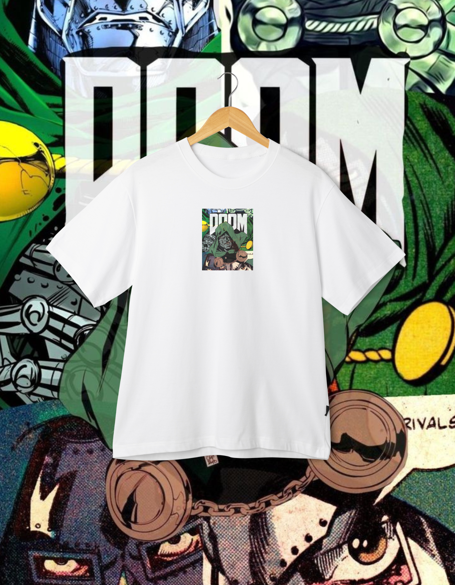 Doctor Doom Comic Panel T-Shirt
