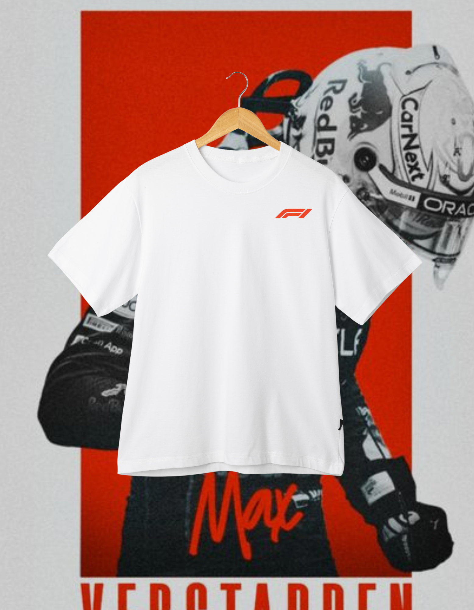 Max Verstappen F1 2024 Champion Tribute T-Shirt - Red Bull Racing
