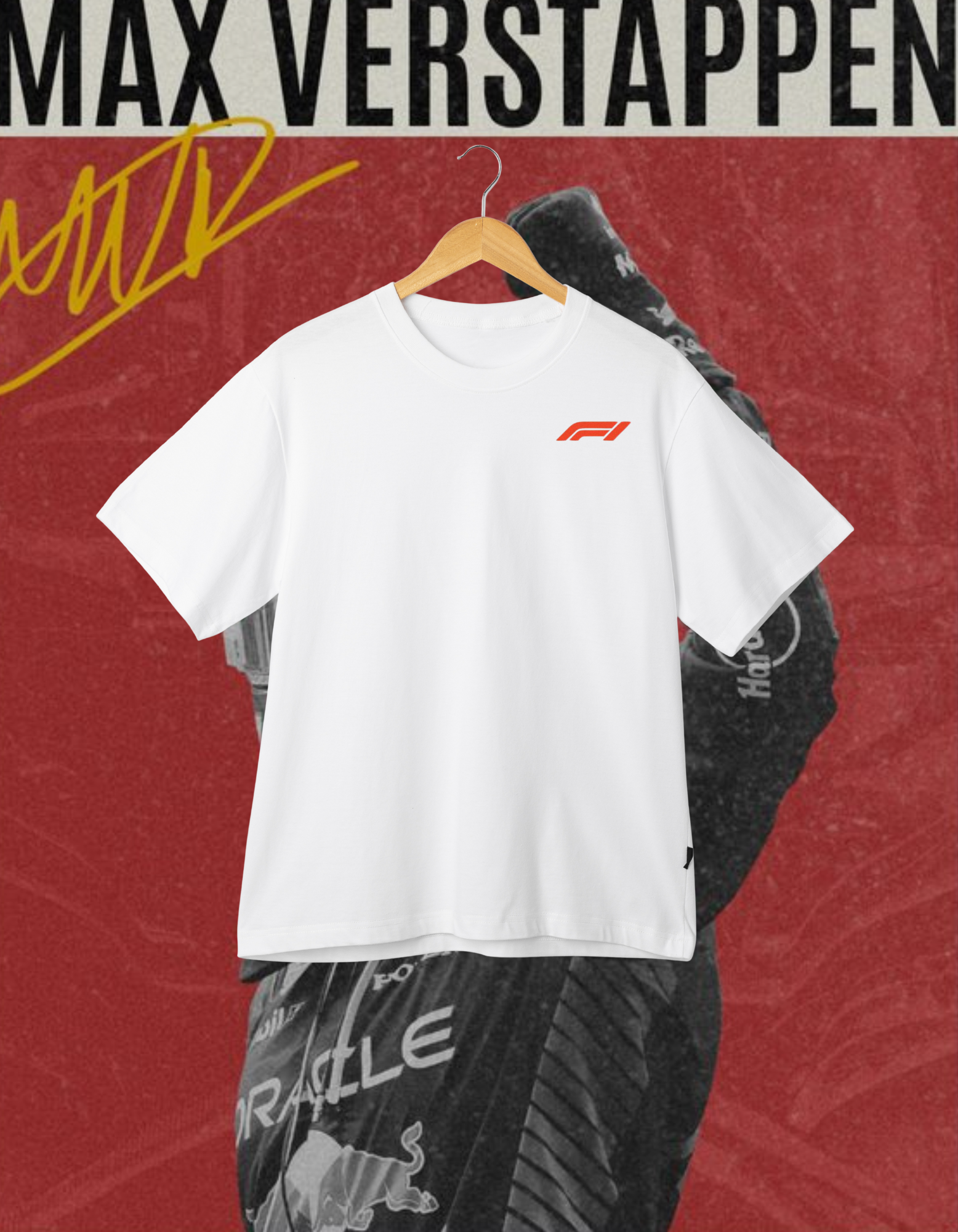 Max Verstappen F1 Champion Oversized T-Shirt