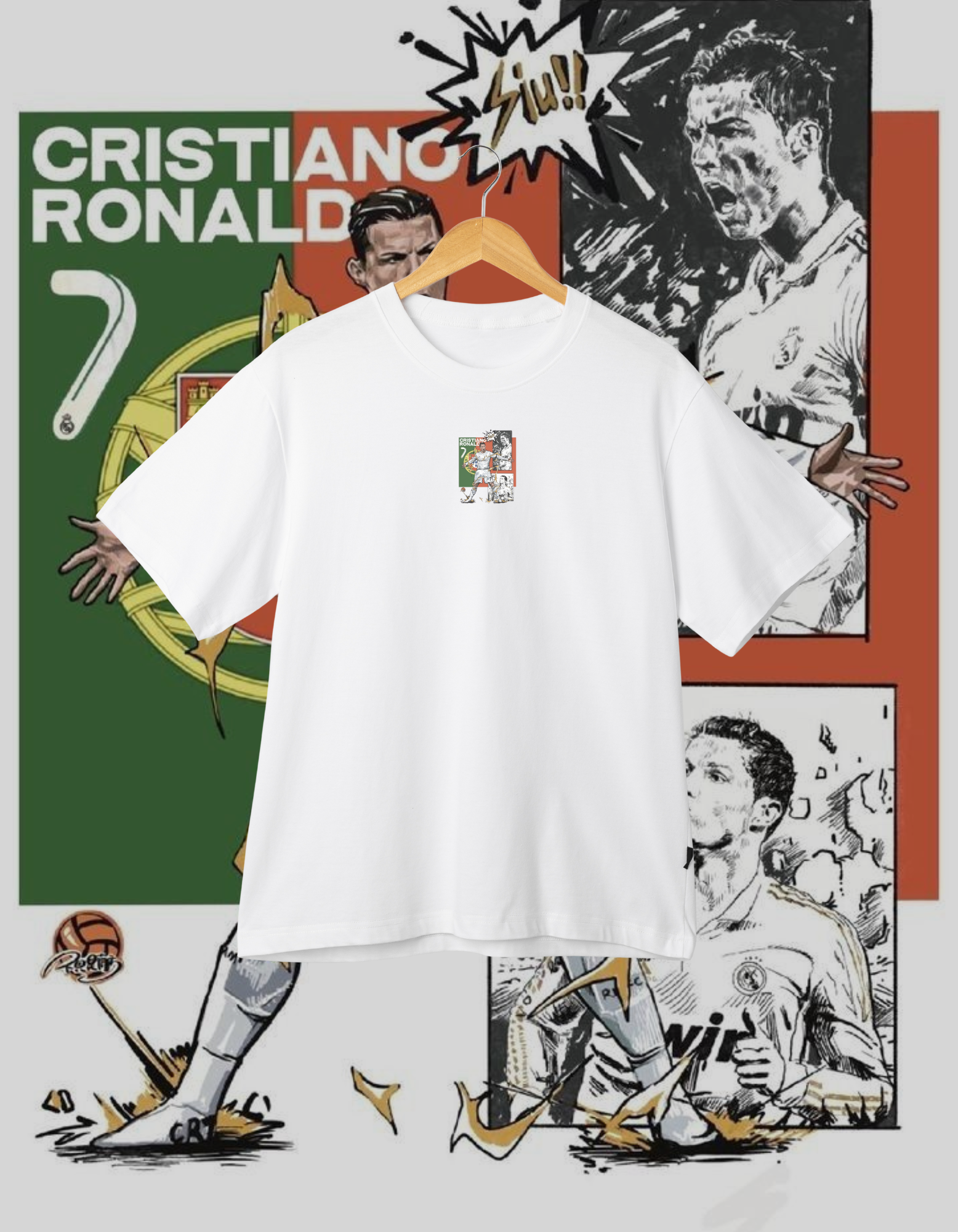 Cristiano Ronaldo Real Madrid Fan T-Shirt