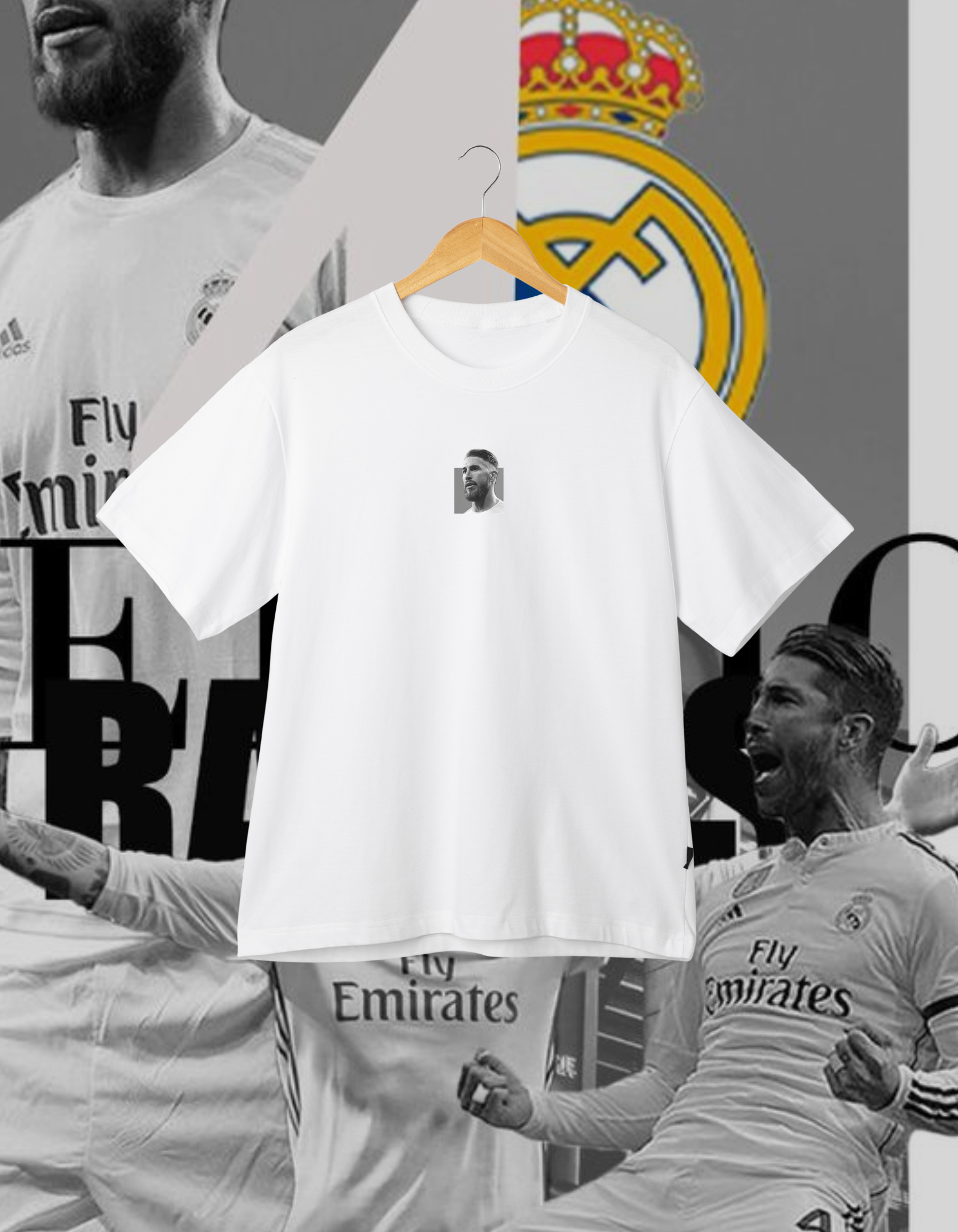 Sergio Ramos Real Madrid Legend Fan T-Shirt