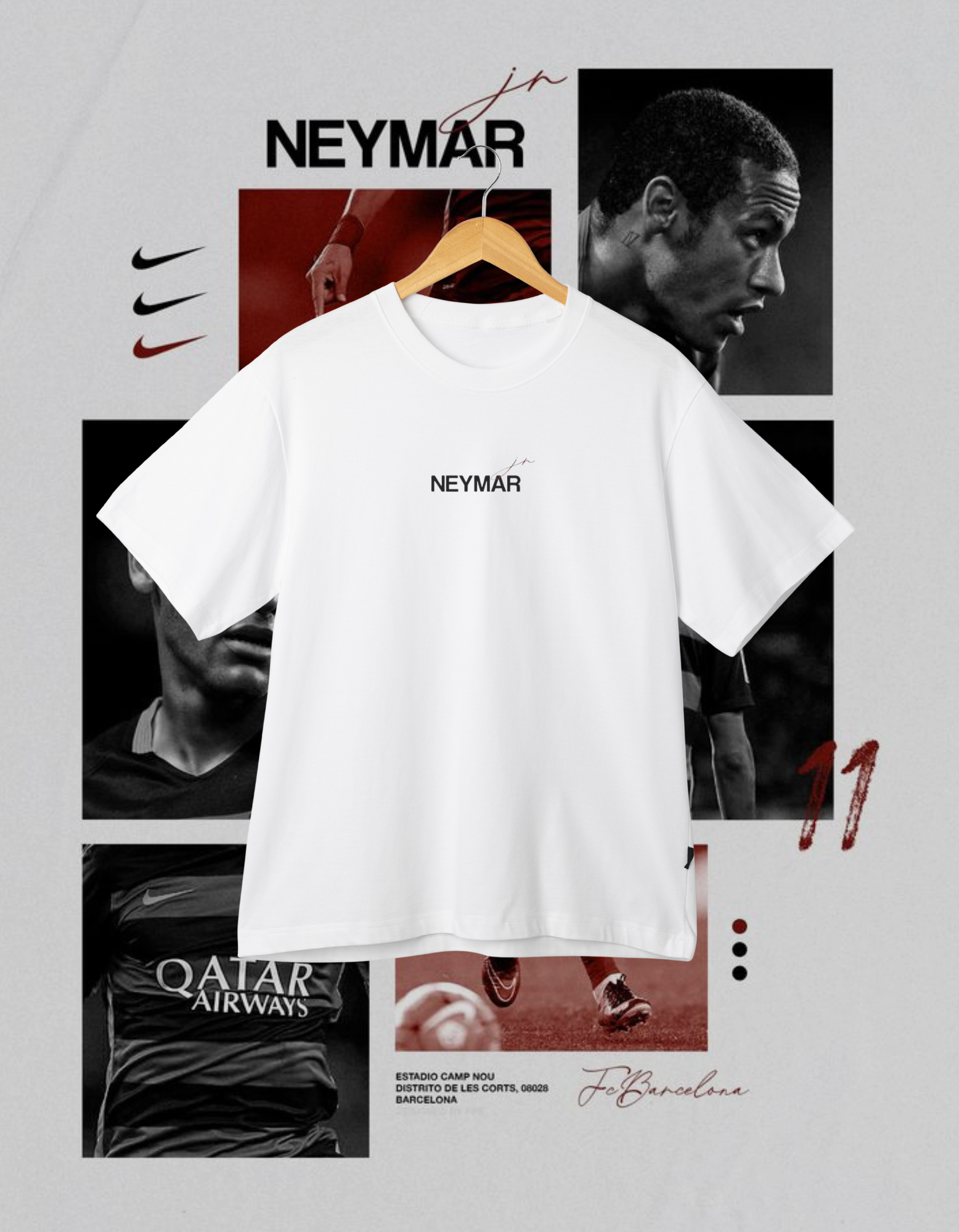 Neymar Jr. Barcelona Fan T-Shirt