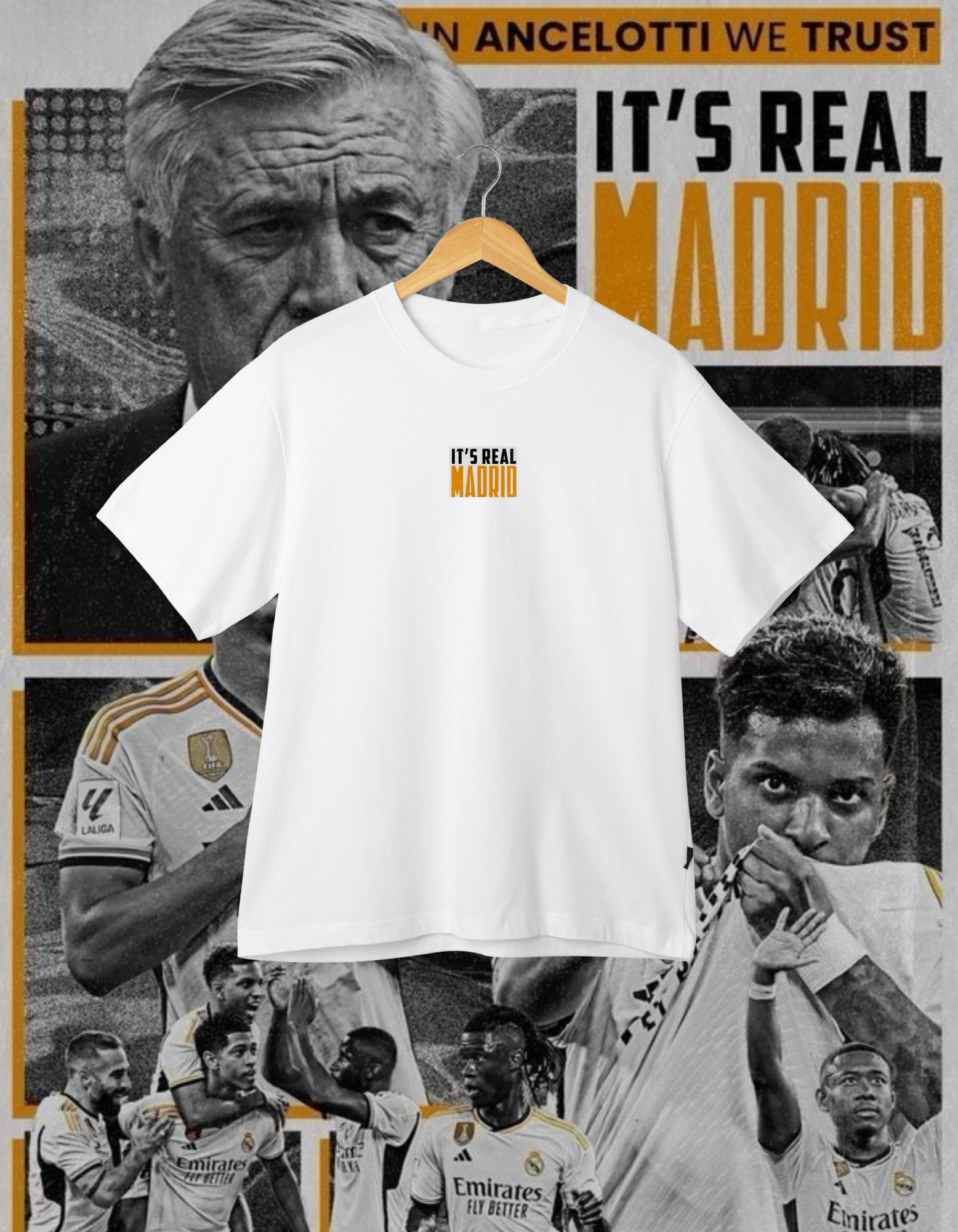 Real Madrid "It's Real" Fan T-Shirt