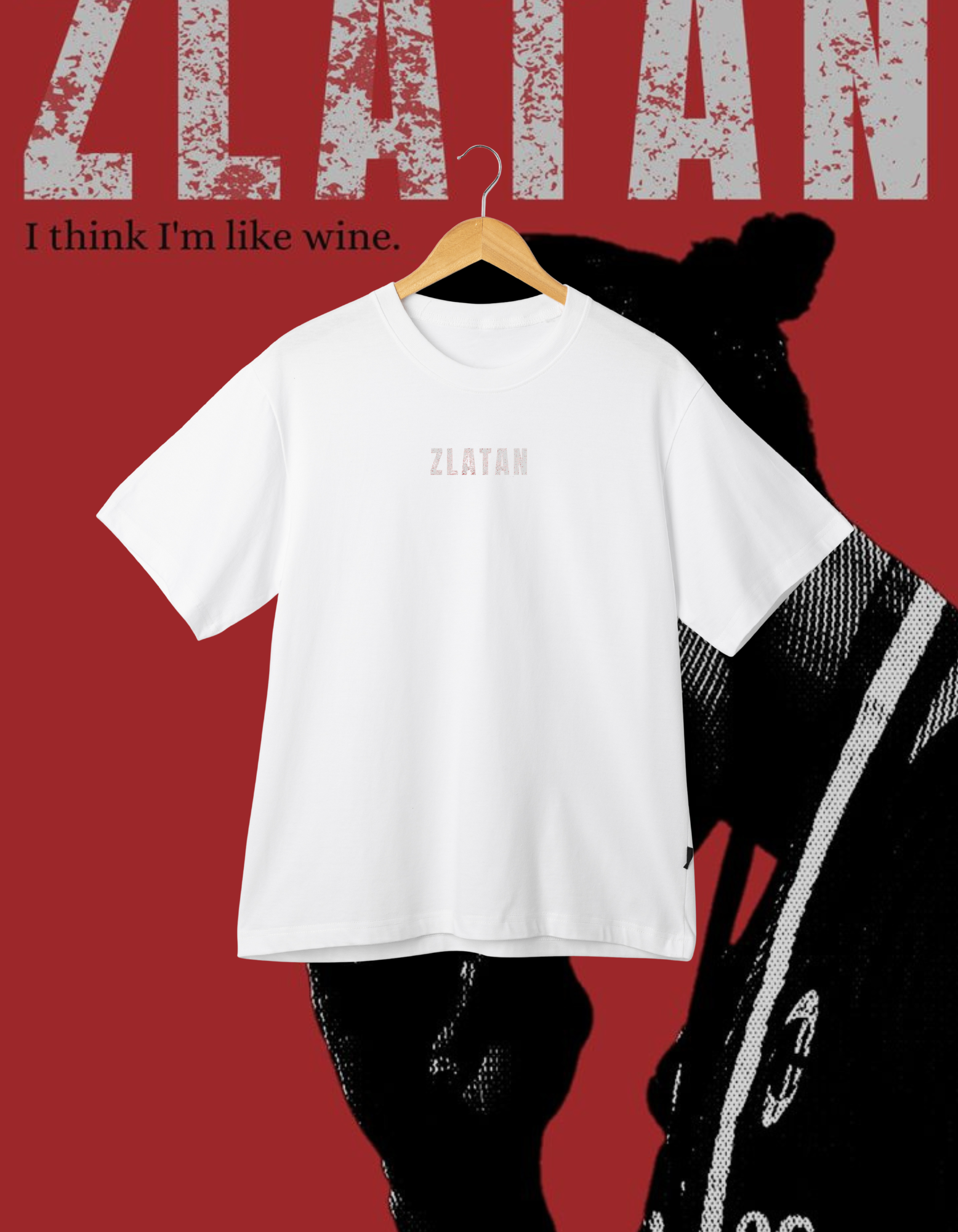 Zlatan Ibrahimović "Like Wine" Fan T-Shirt