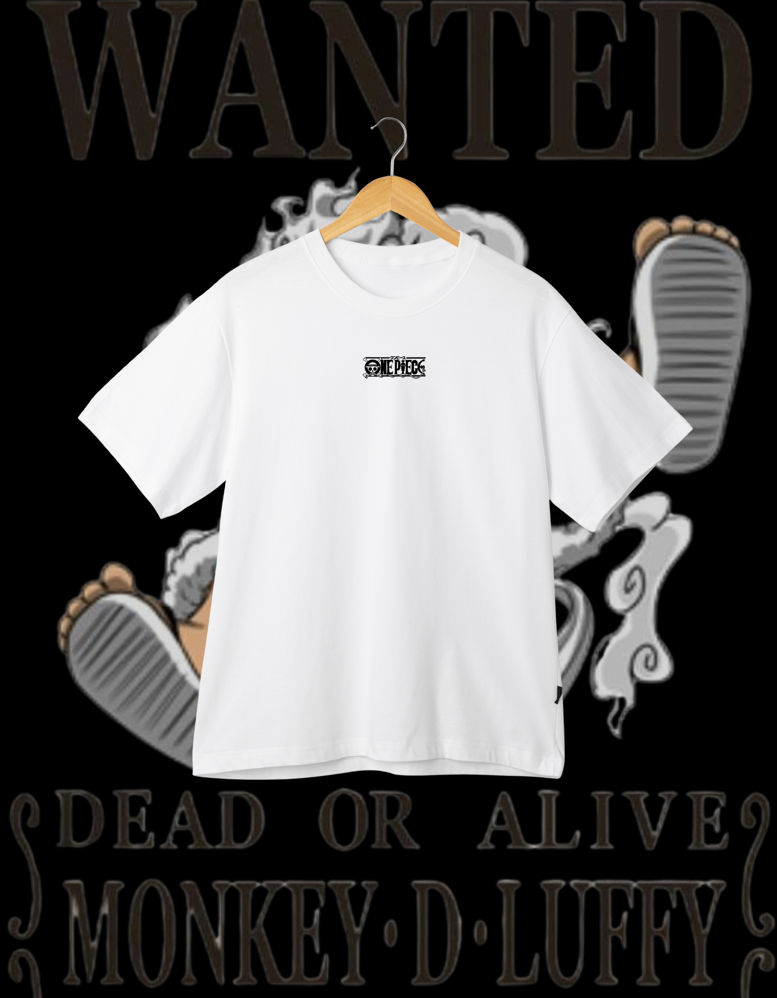 One Piece - Luffy Wanted Poster T-Shirt