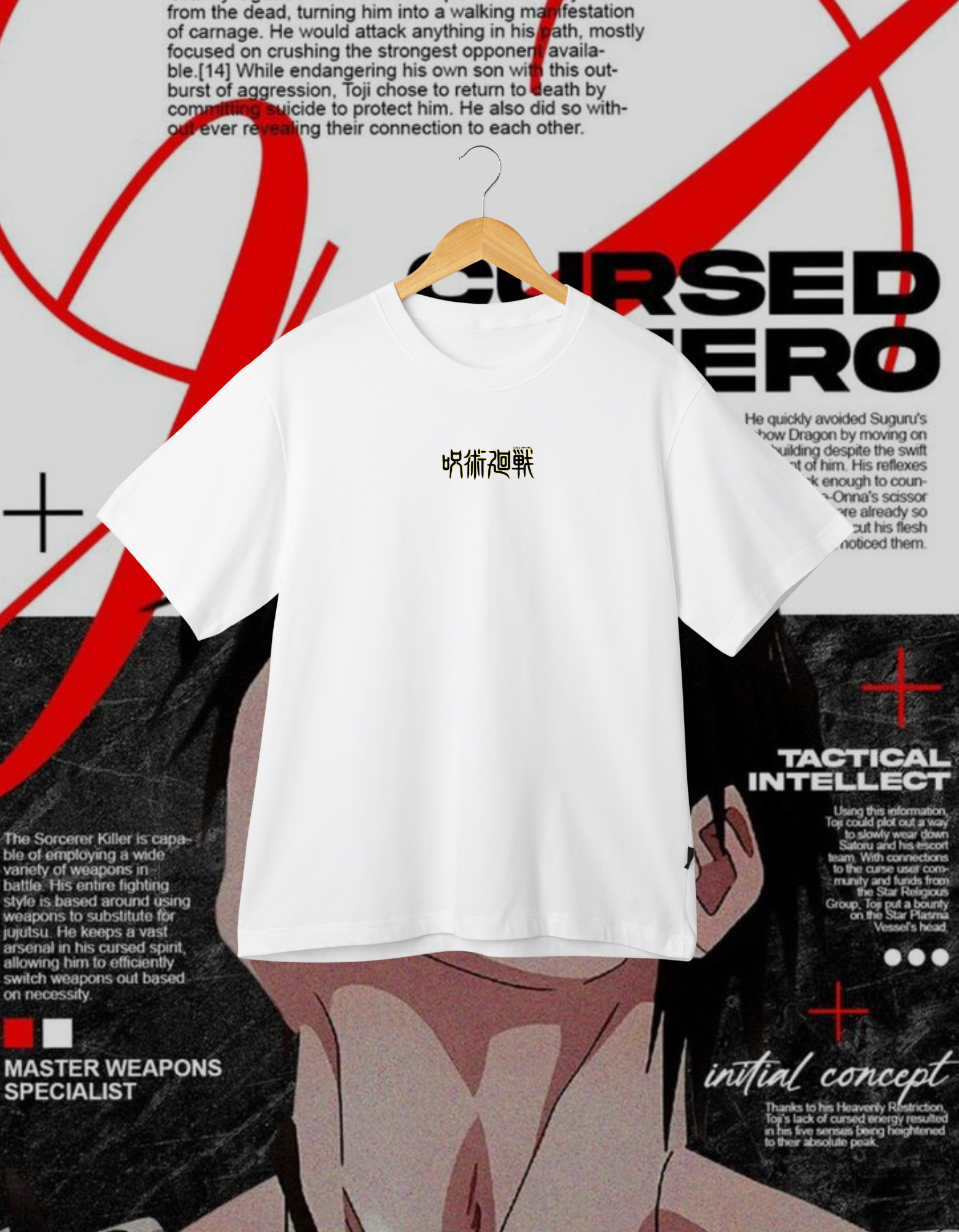 Jujutsu Kaisen - Toji Fushiguro T-Shirt