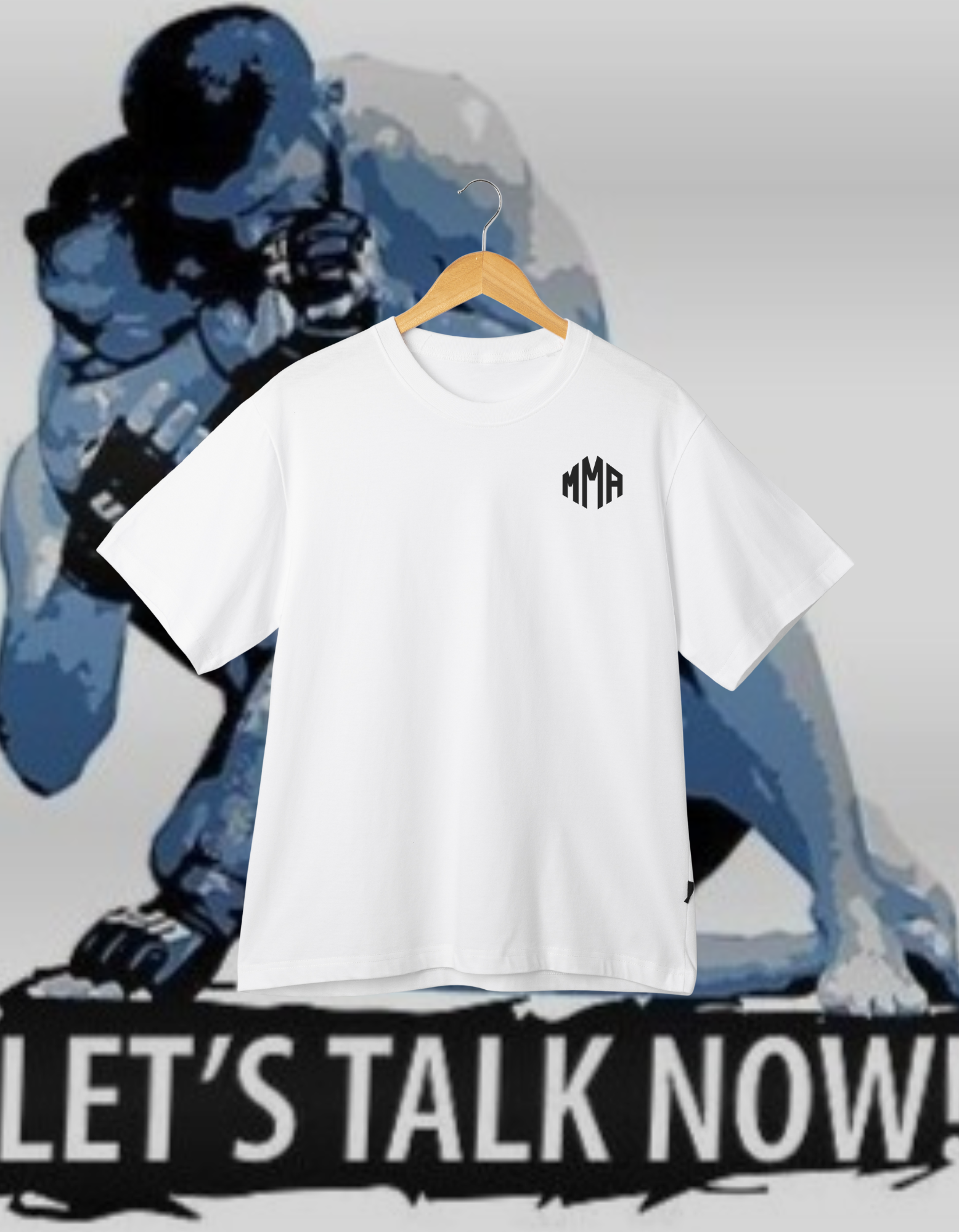 Khabib vs. Conor "Let's Talk Now!" T-Shirt