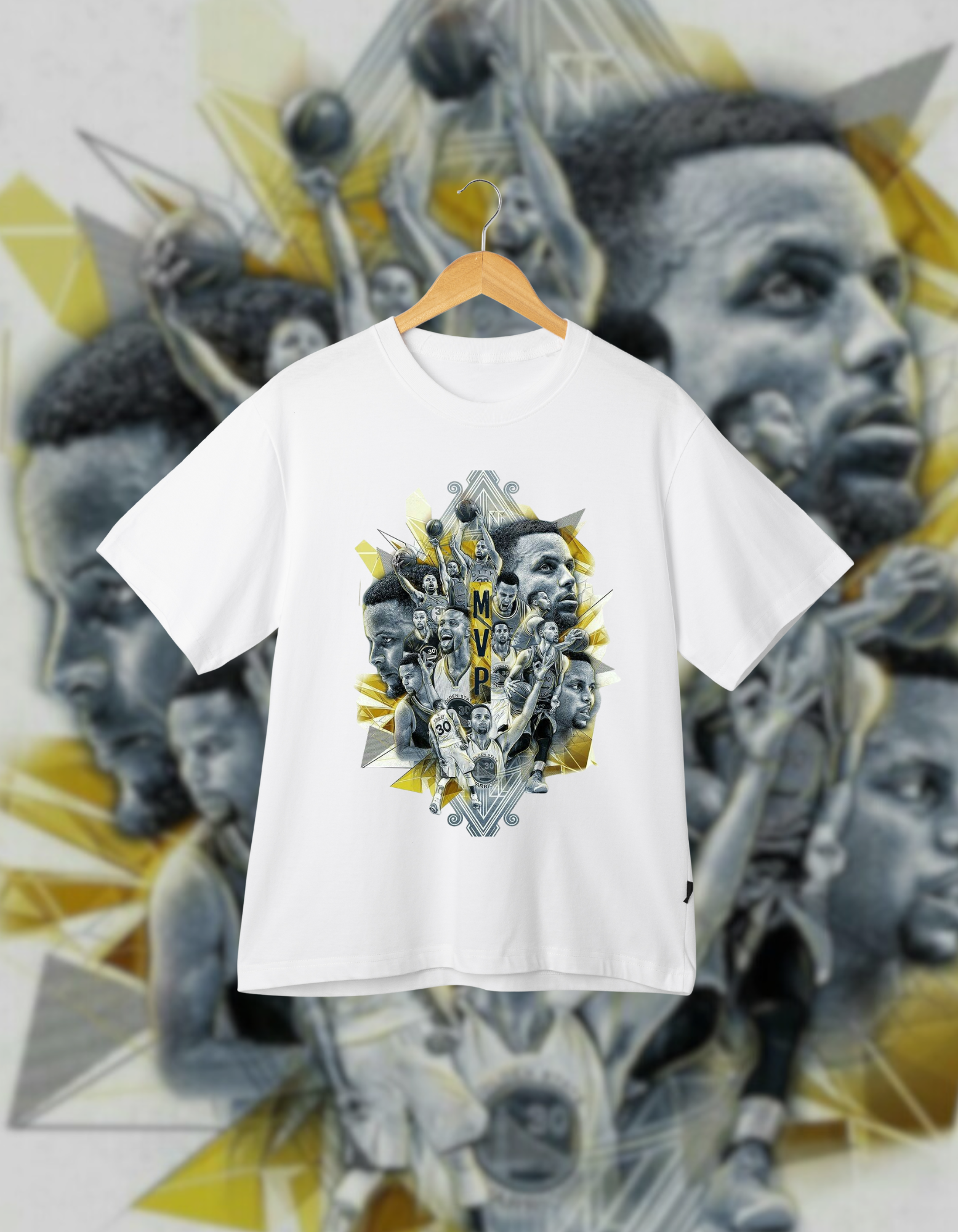 Stephen Curry MVP Drop Shoulder T-Shirt