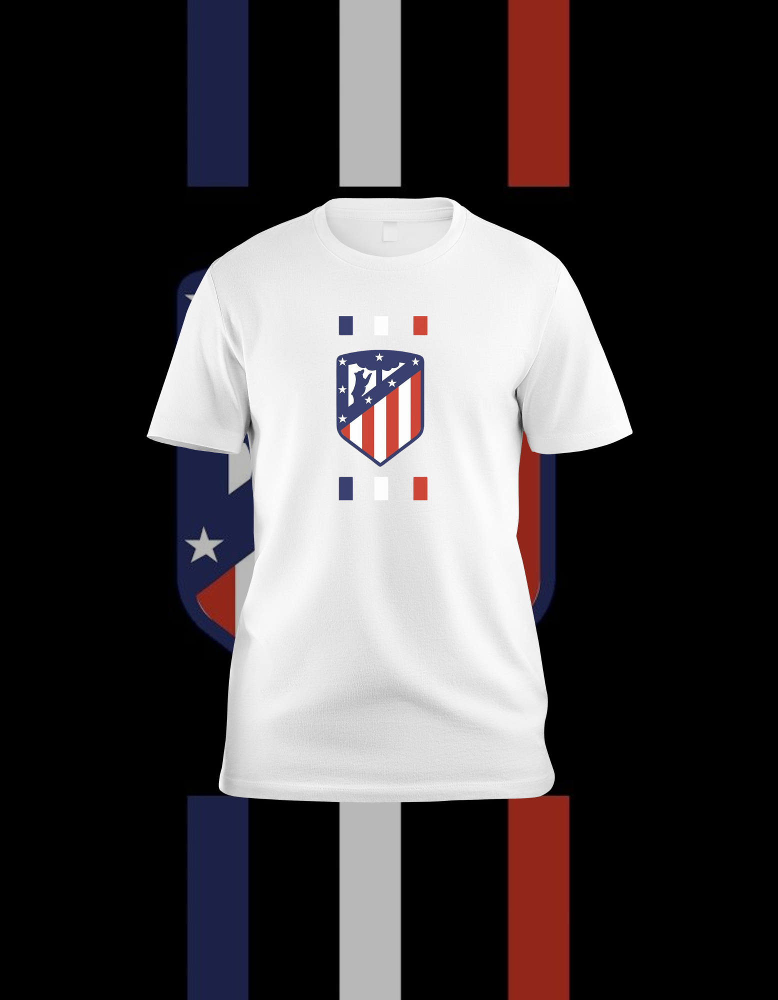 Atletico Madrid x France Football Crossover T-Shirt