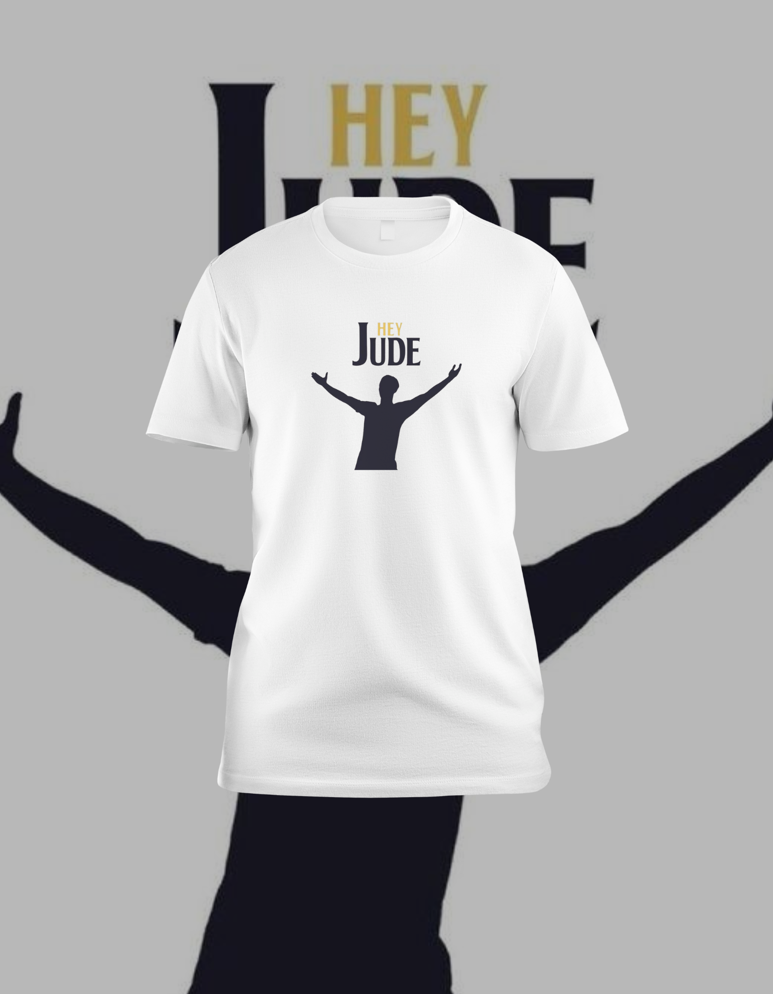 "Hey Jude" The Beatles Inspired Men's T-Shirt | Classic Rock Apparel
