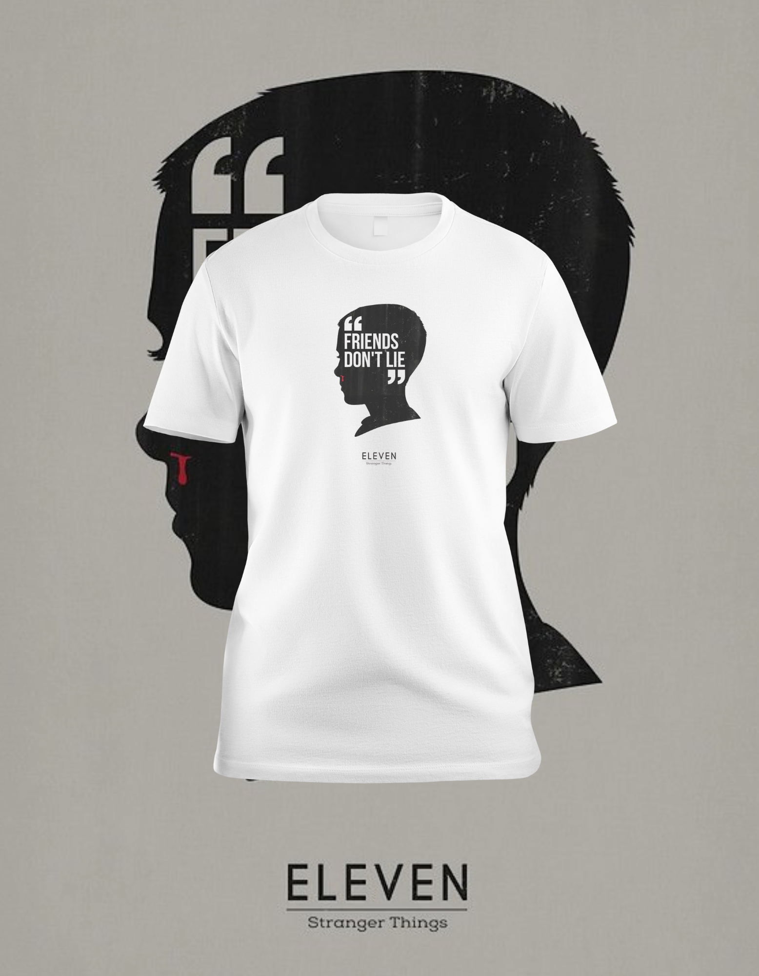 Stranger Things Eleven Friends Don't Lie T-Shirt