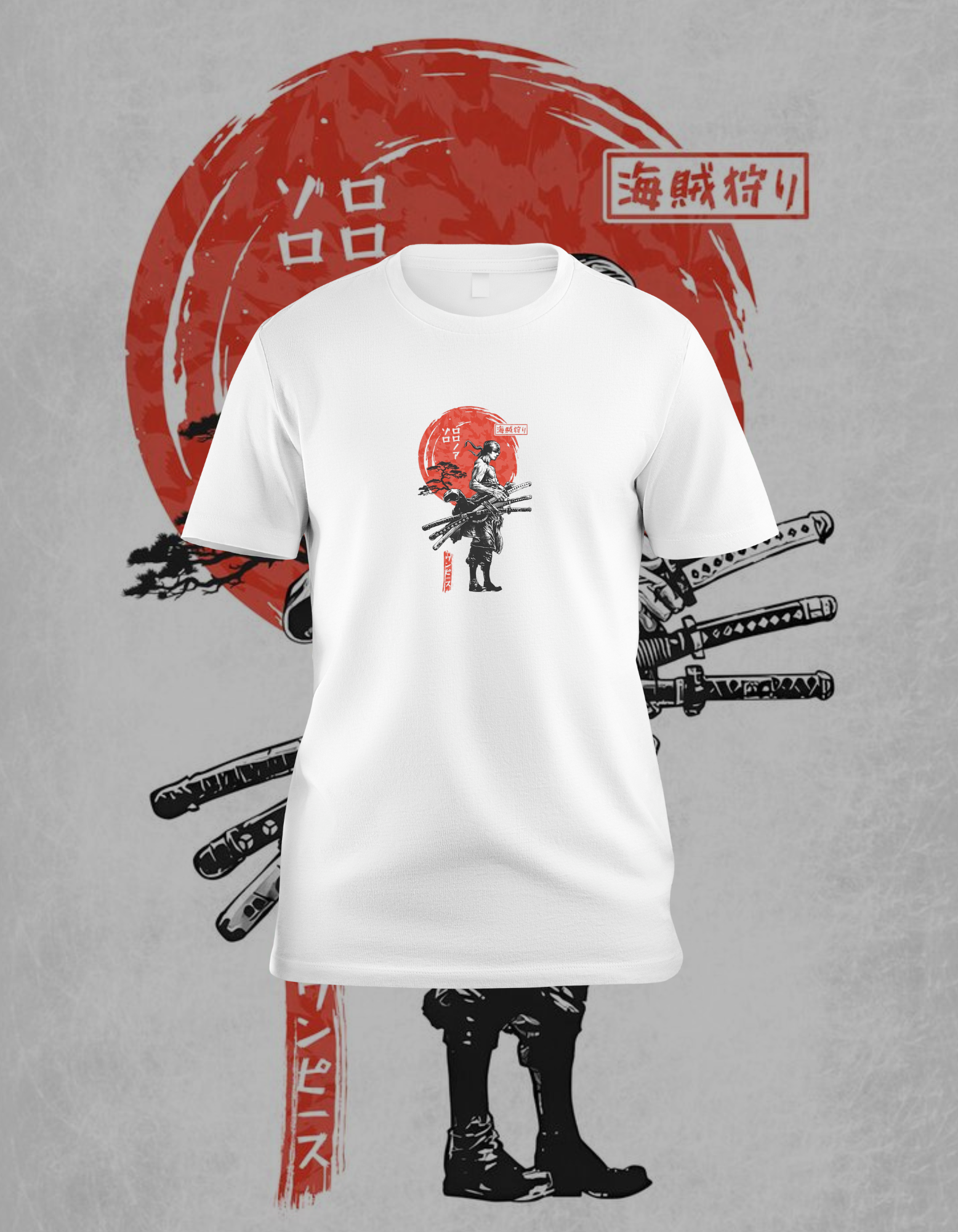 Roronoa Zoro "Three-Sword Style" T-Shirt
