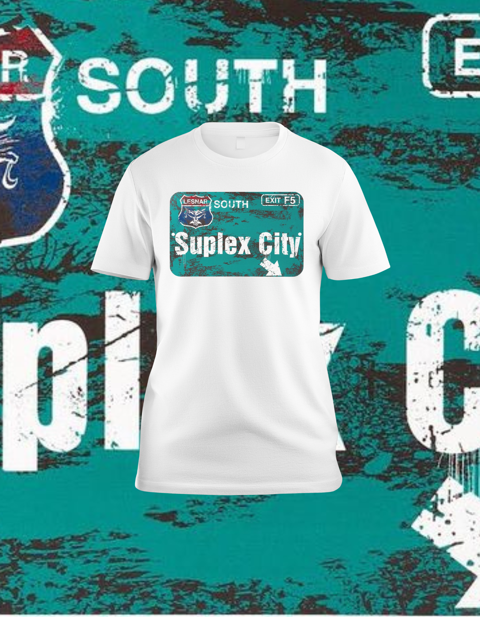 Brock Lesnar 'Suplex City' T-Shirt - The Beast Incarnate Merch