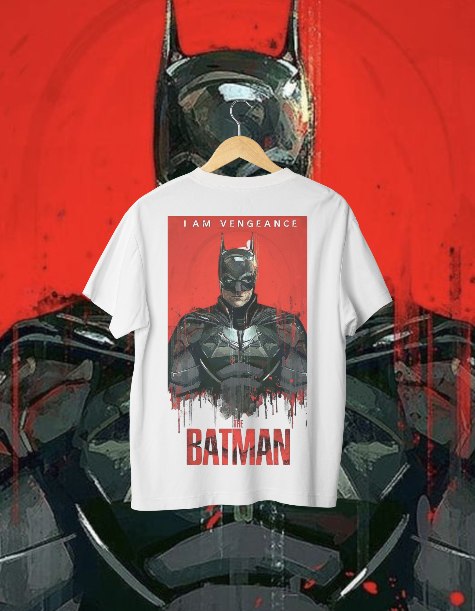 Batman Oversize/ Dropshoulder Graphic T-shirt