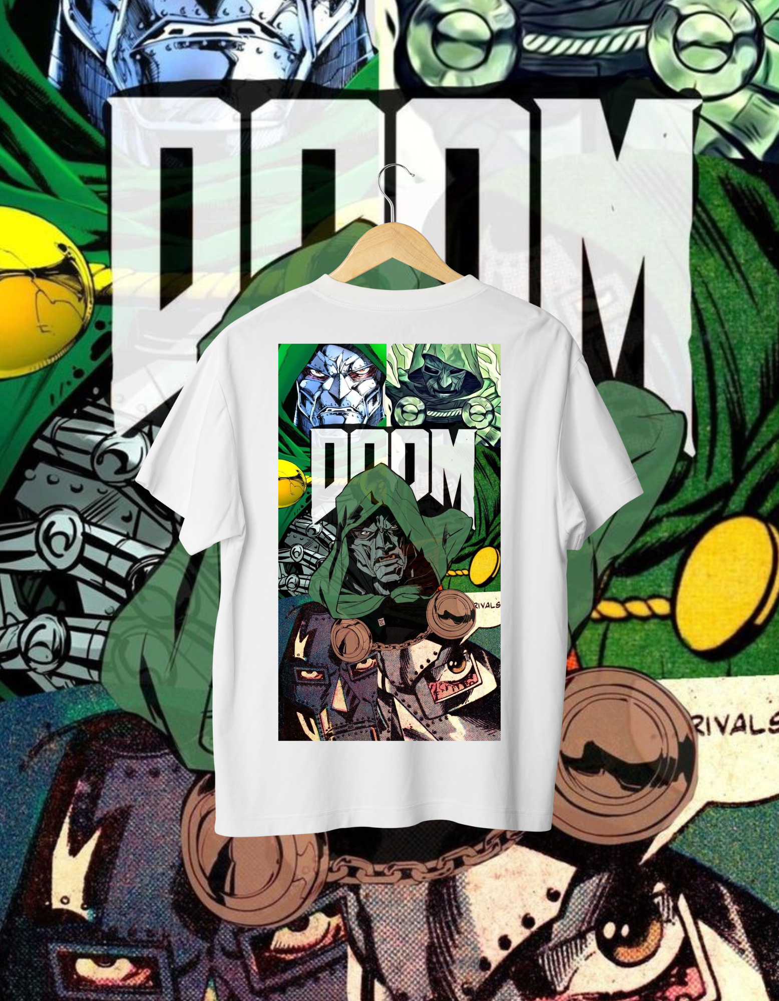 Doctor Doom Comic Panel T-Shirt