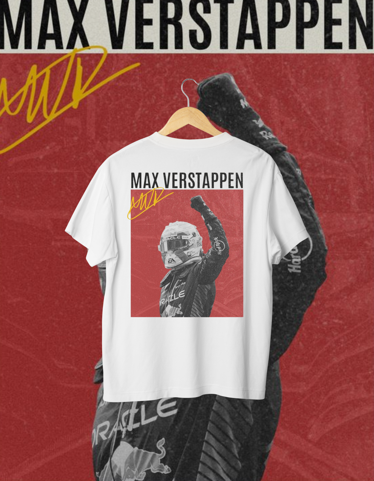 Max Verstappen F1 Champion Oversized T-Shirt