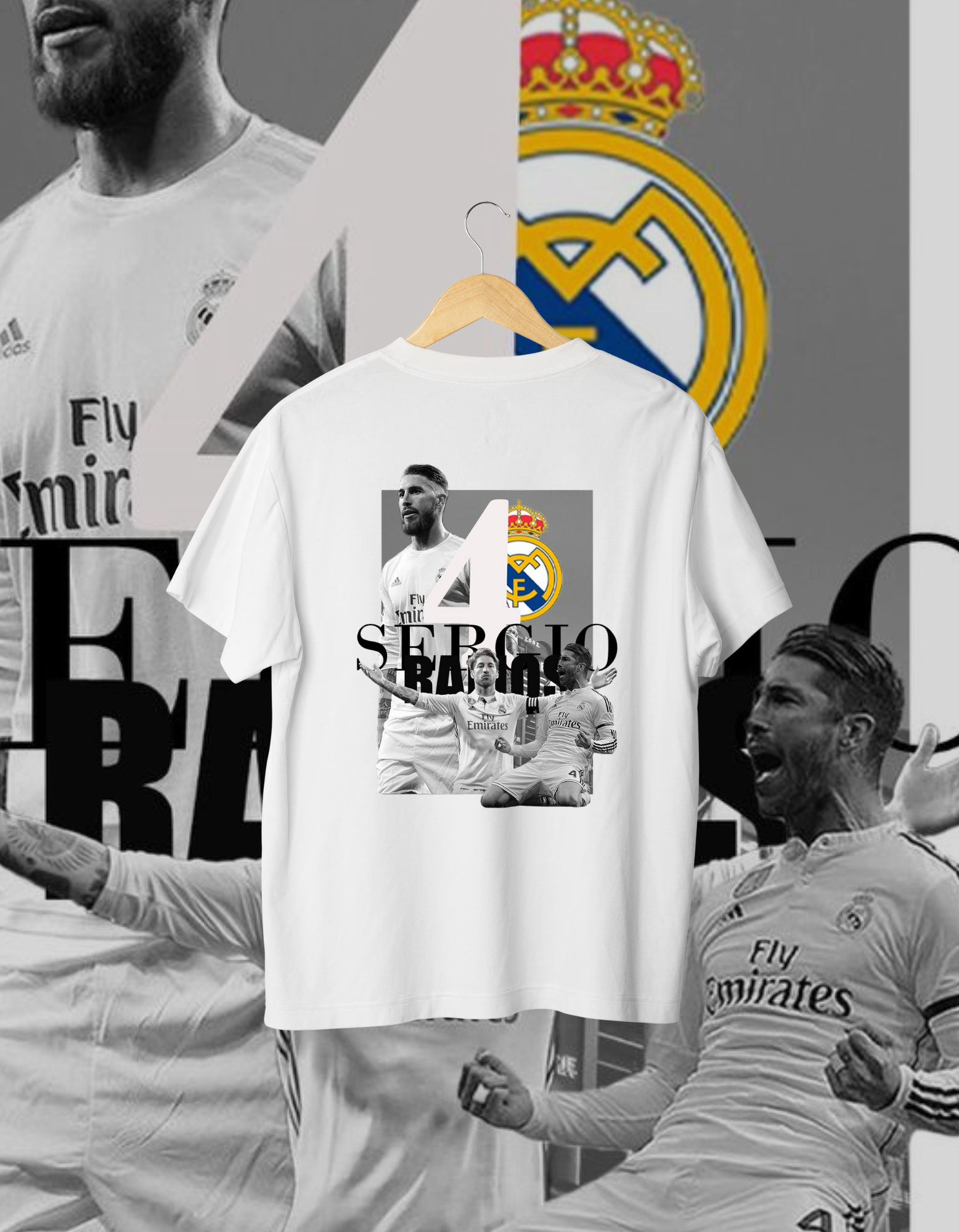 Sergio Ramos Real Madrid Legend Fan T-Shirt