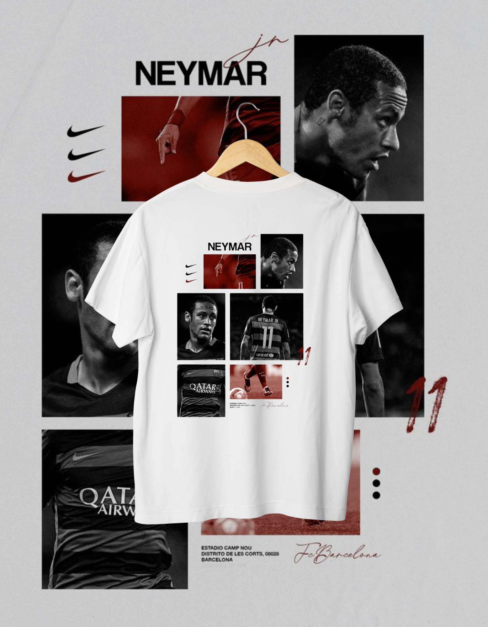 Neymar Jr. Barcelona Fan T-Shirt