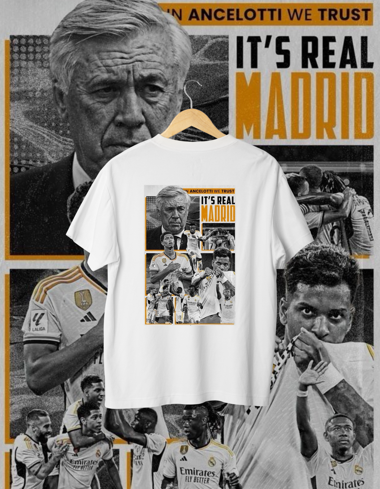 Real Madrid "It's Real" Fan T-Shirt