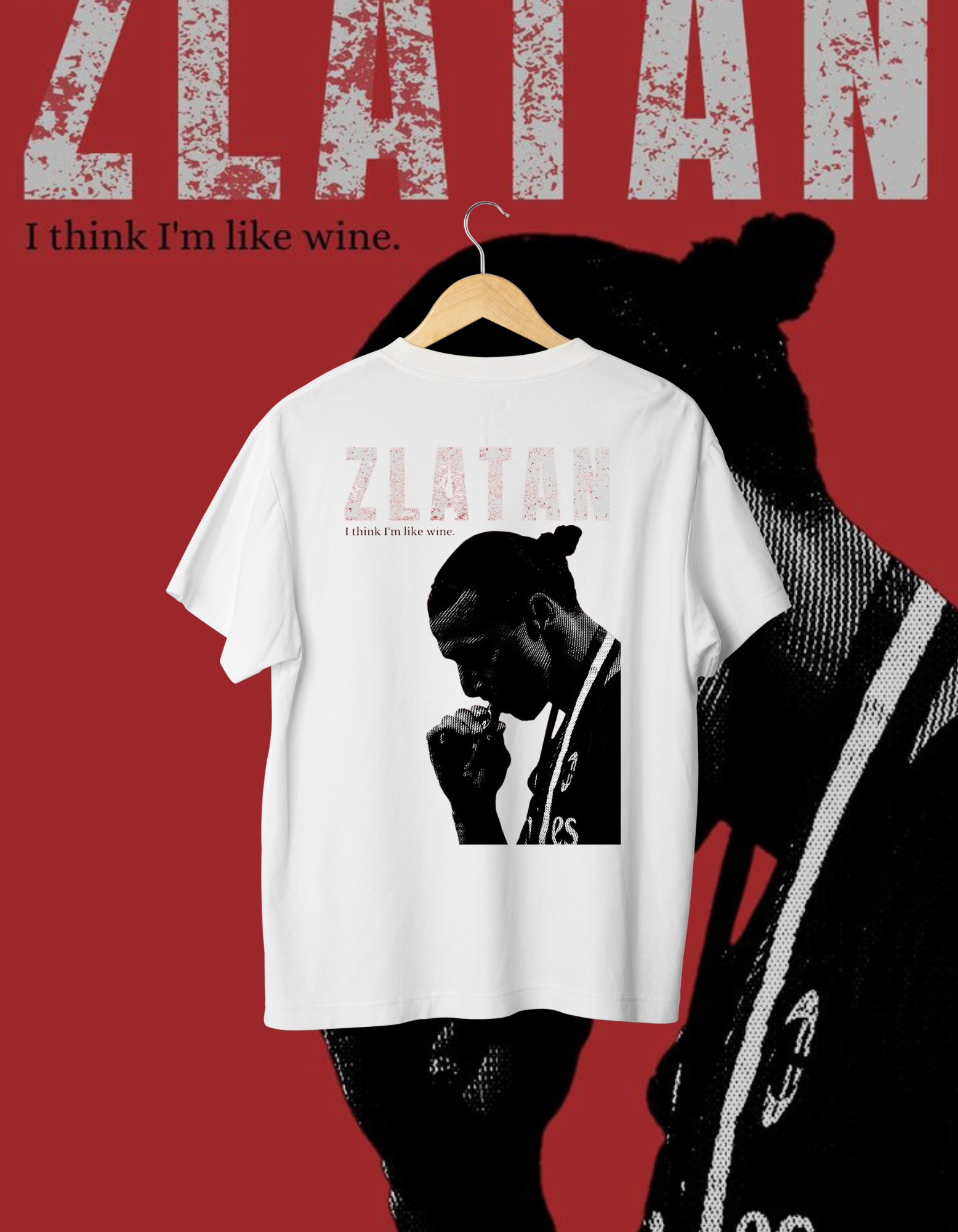 Zlatan Ibrahimović "Like Wine" Fan T-Shirt