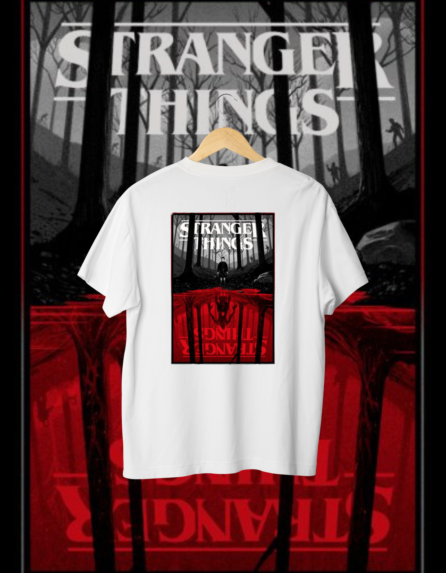 Stranger Things “Upside Down Forest” T-Shirt