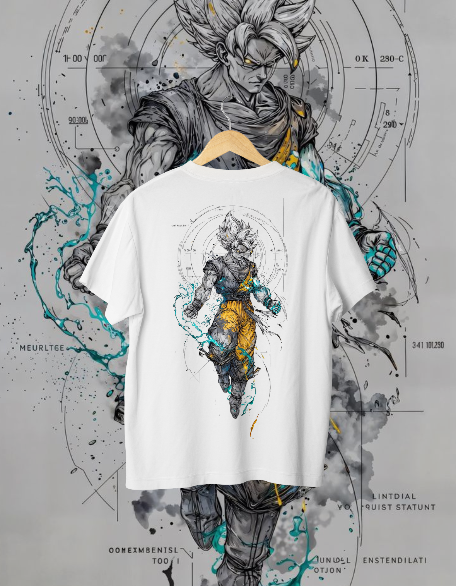 Dragon Ball Z - Artistic Goku T-Shirt