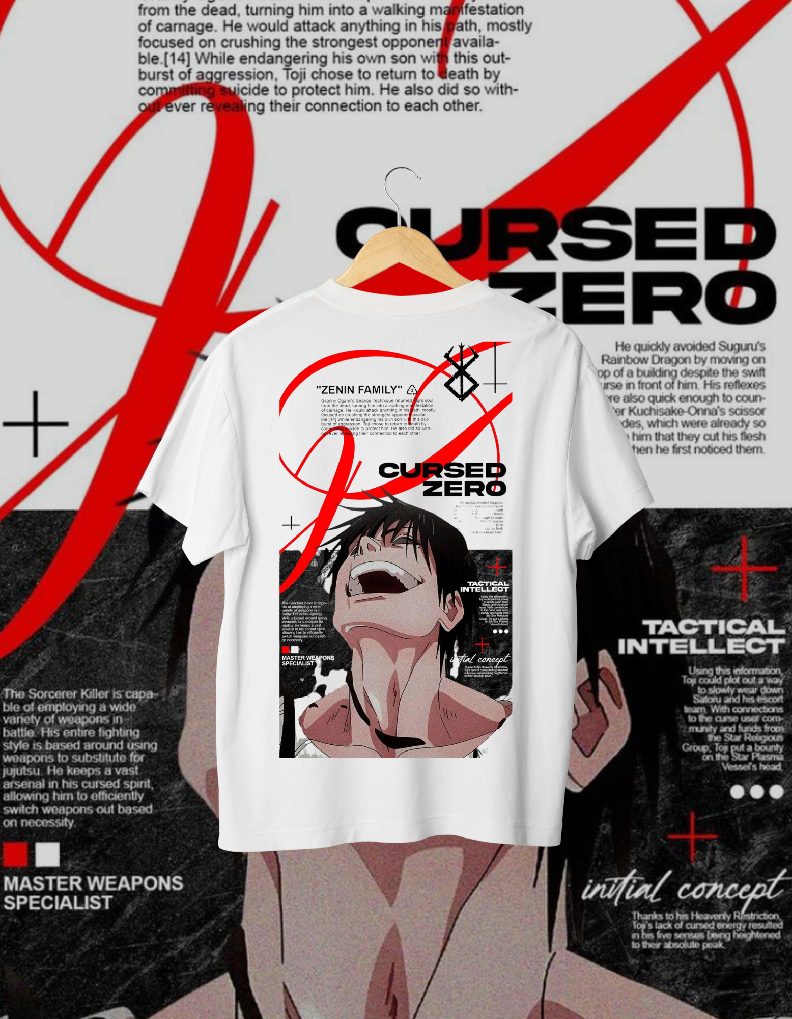 Jujutsu Kaisen - Toji Fushiguro T-Shirt