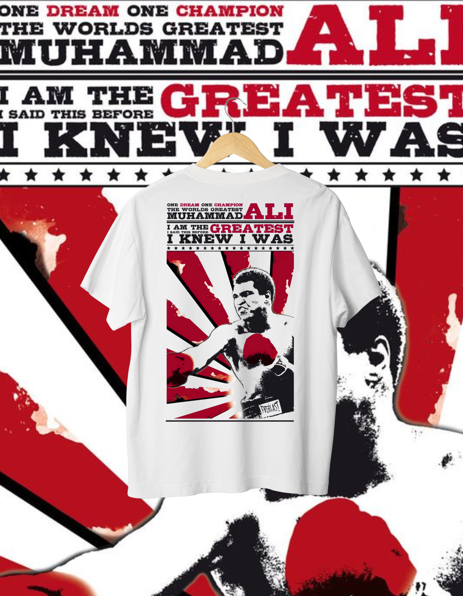 Muhammad Ali "I Am The Greatest" T-Shirt
