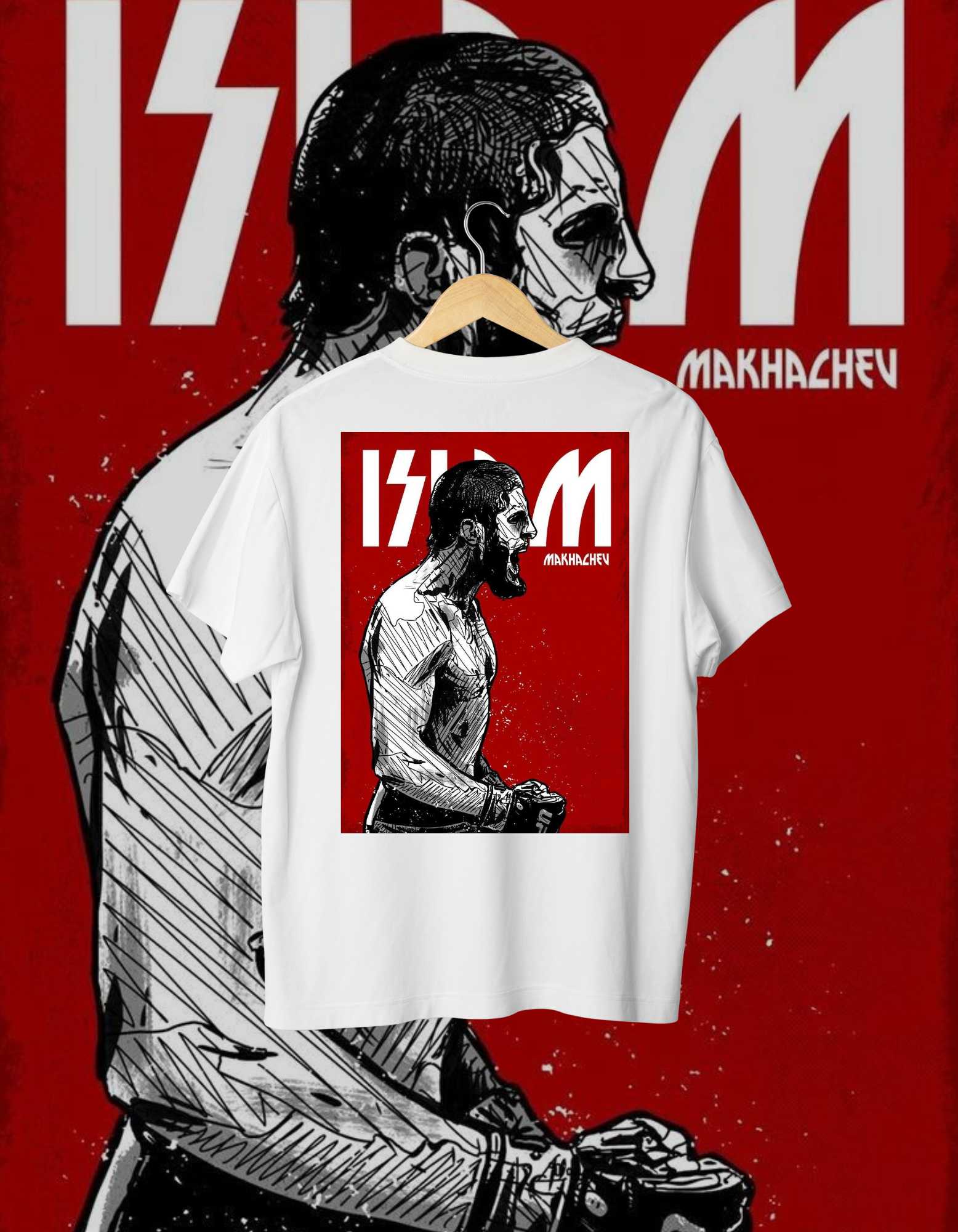 Islam Makhachev Graphic T-Shirt