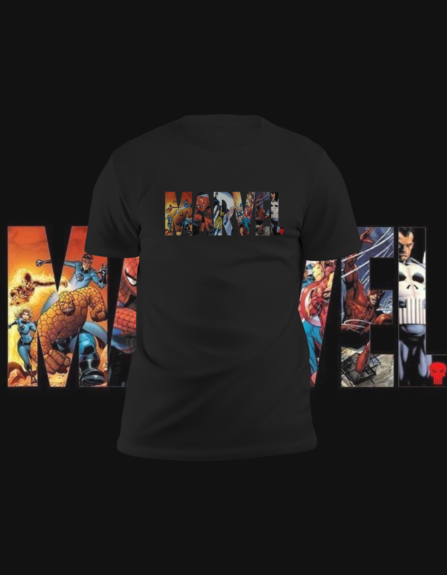 Classic Marvel Comic Art T-Shirt