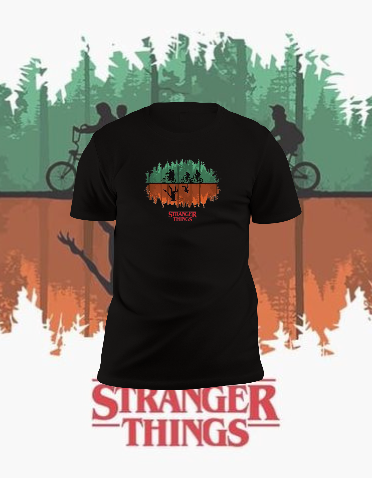 Stranger Things The Upside Down T-Shirt