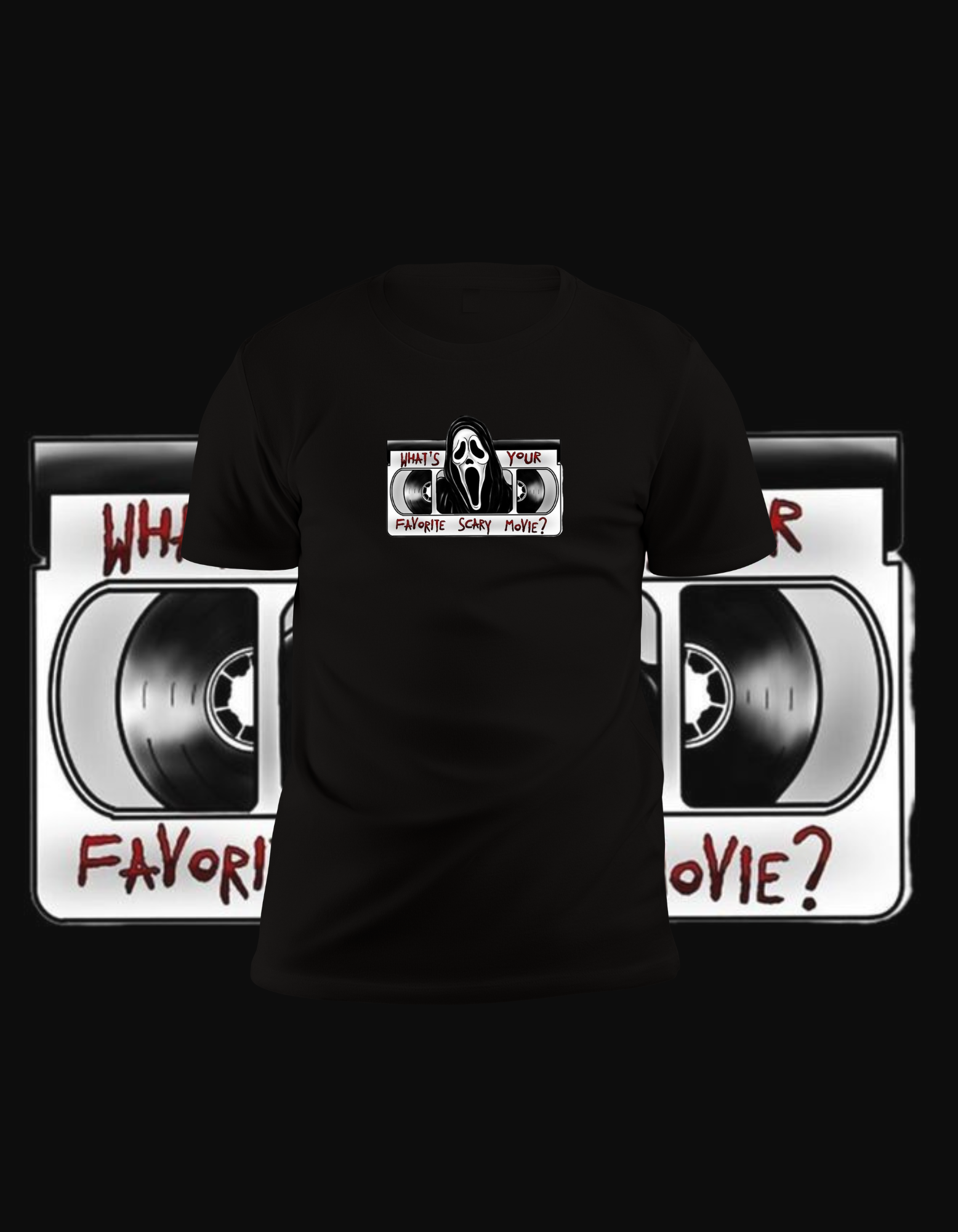 Scream "What's Your Favorite Scary Movie?" T-Shirt