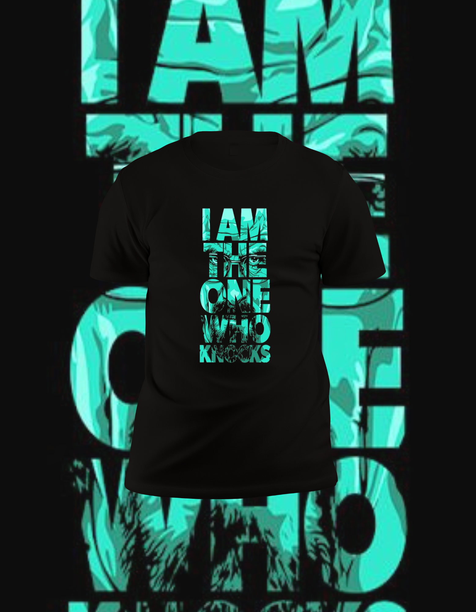 Breaking Bad "I Am The One Who Knocks" Walter White T-Shirt