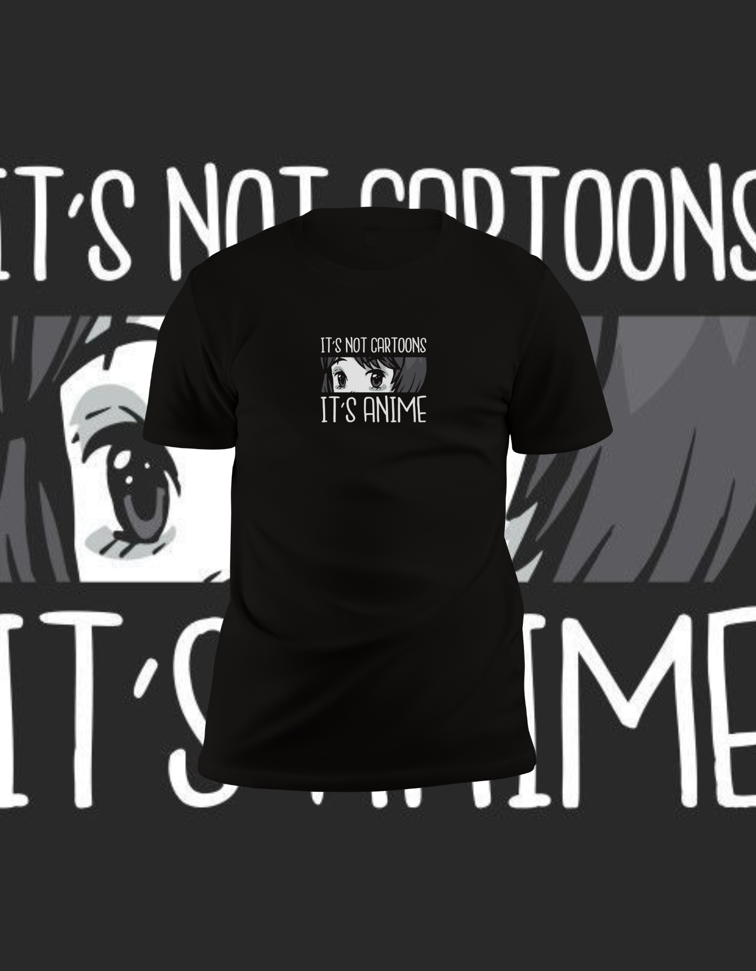"It's Not Cartoons, It's Anime" T-Shirt