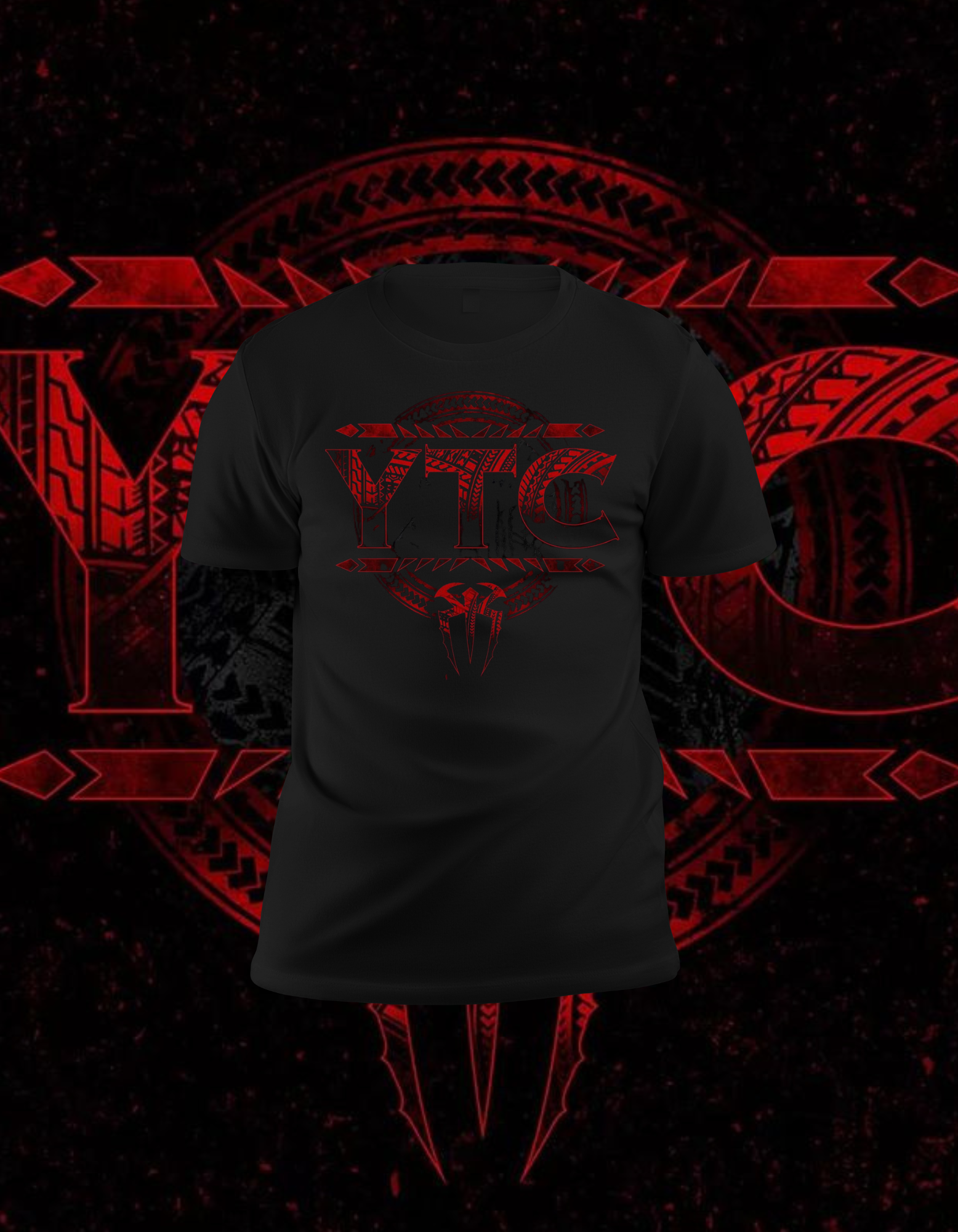 The Usos 'YTC' Tribal T-Shirt - Yeet The Competition Merch