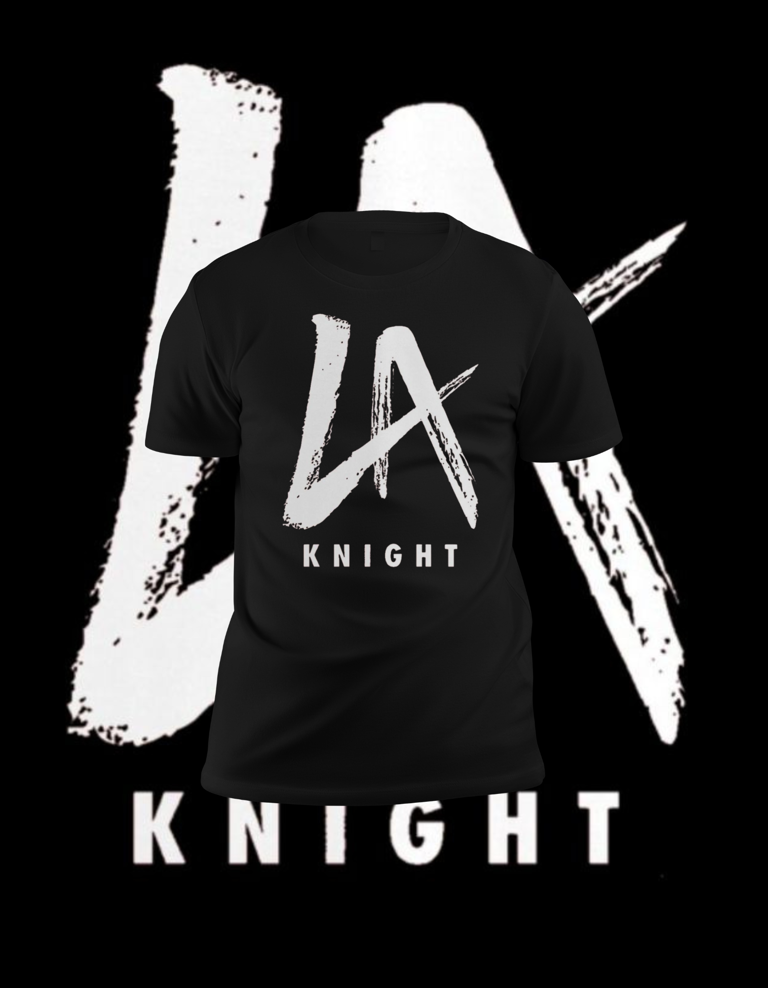 LA Knight Logo T-Shirt - "Yeah!" WWE Superstar Merch