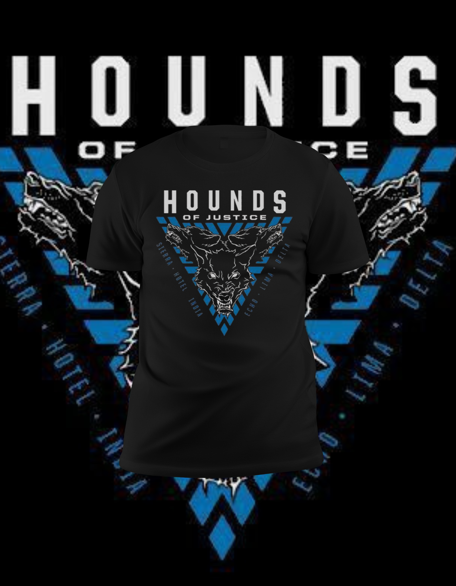 The Shield "Hounds of Justice" T-Shirt - WWE Faction Merch