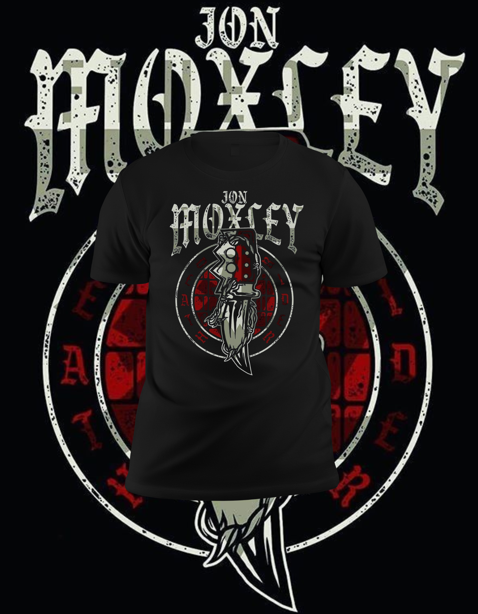 on Moxley "Paradigm Shift" T-Shirt - AEW Fan Merch