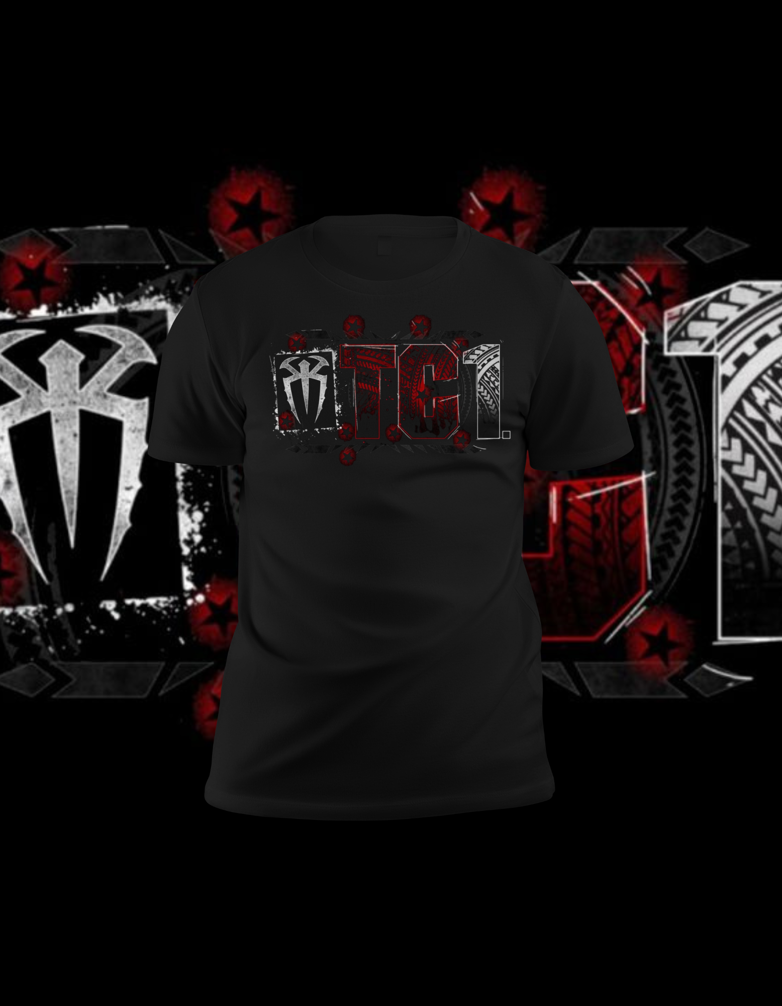 Roman Reigns "Tribal Chief" Logo T-Shirt - The Bloodline Merch