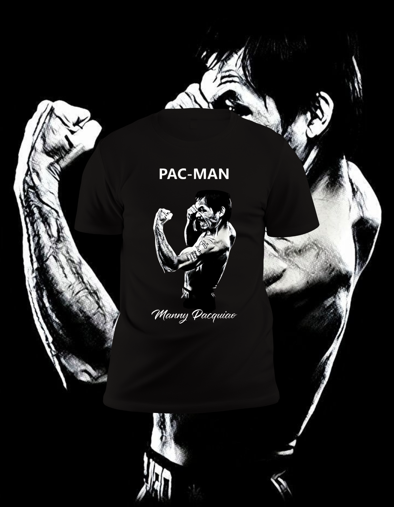 Manny Pacquiao "Pac-Man" Boxing T-Shirt