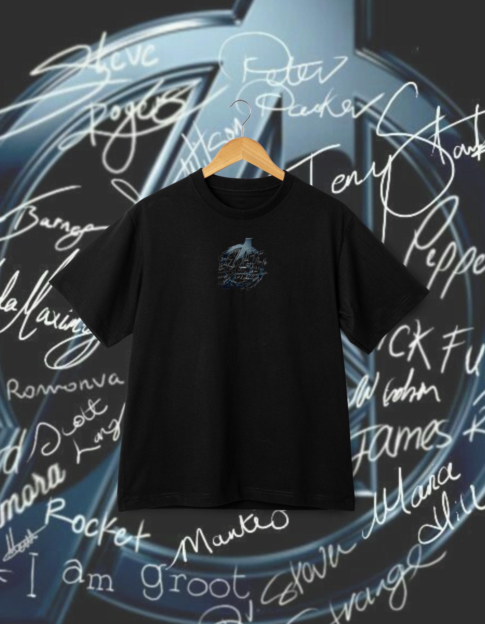 Avengers End Game Signatures T-Shirt