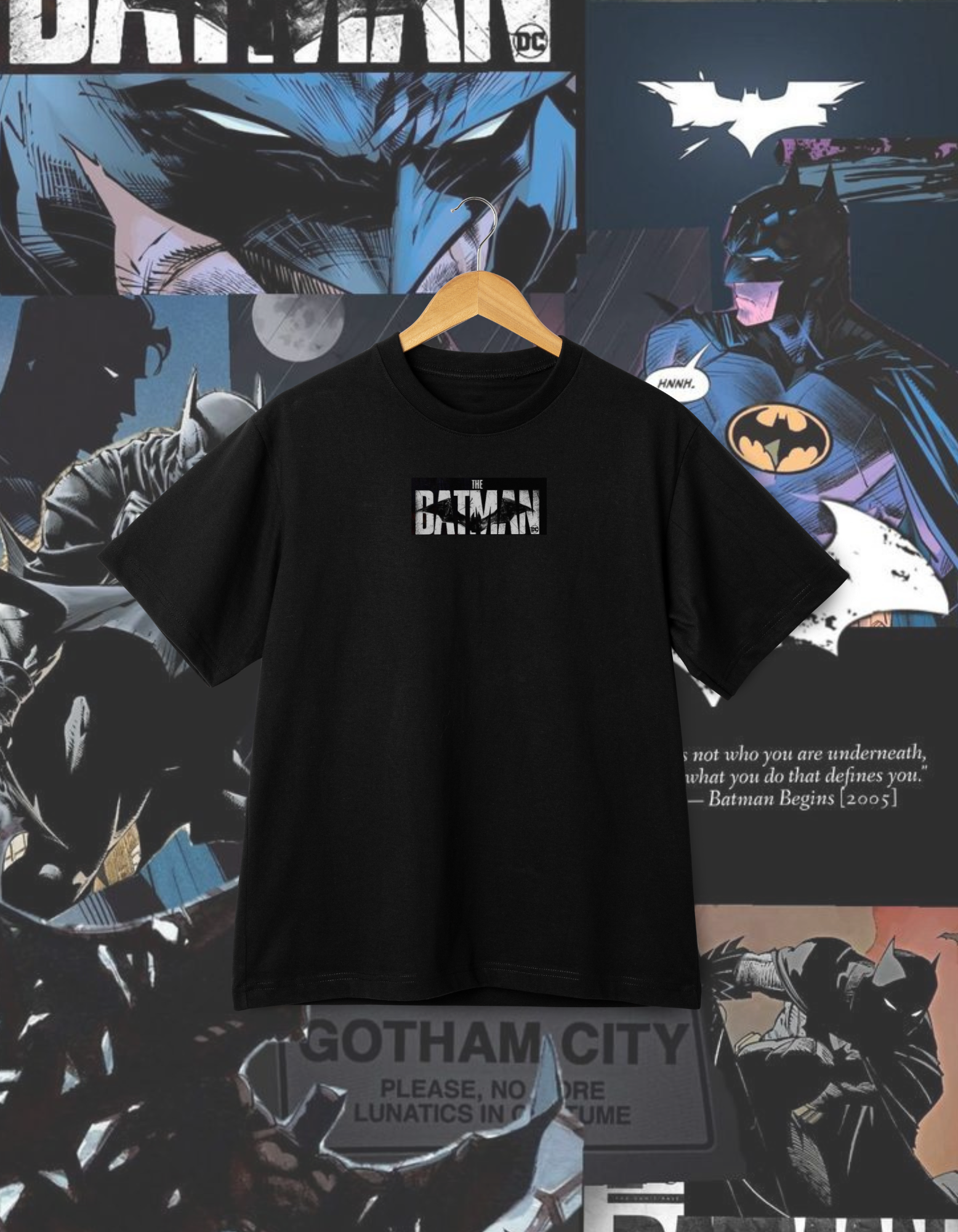 Batman Gotham City Graphic Oversize/ Dropshoulder