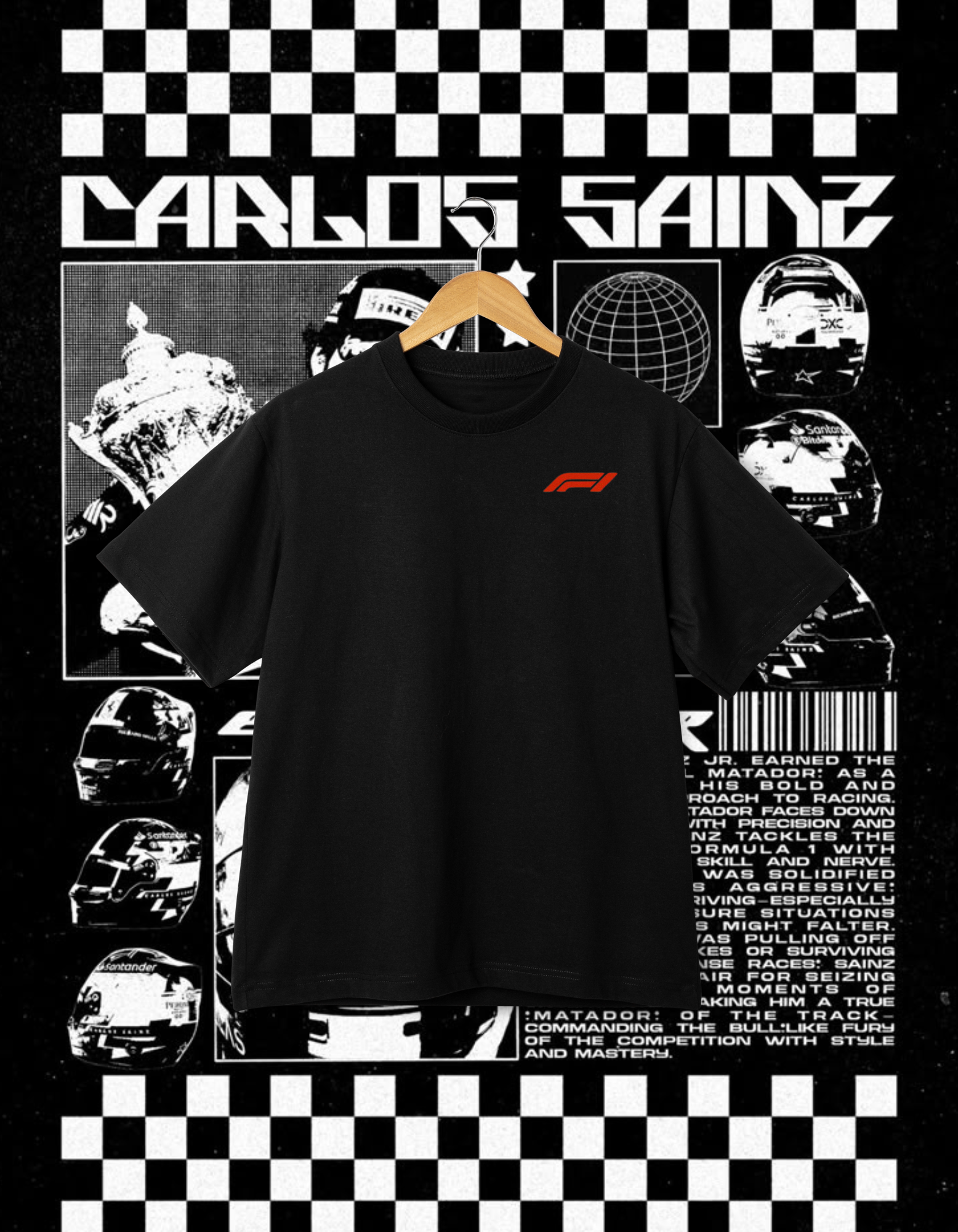 Carlos Sainz "Matador" Racing Oversized T-Shirt