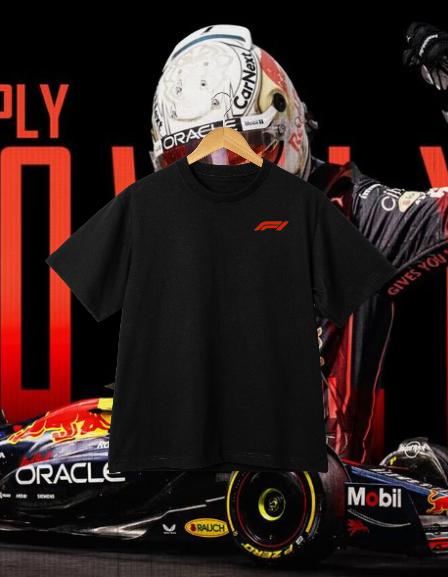 Max Verstappen F1 "Simply Lovely" Oversized T-Shirt