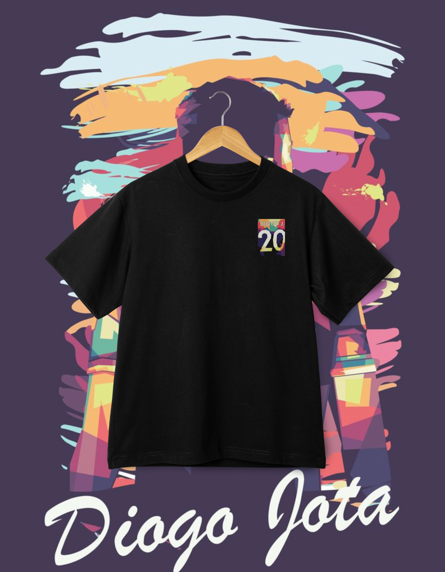 Diogo Jota Pop Art T-Shirt