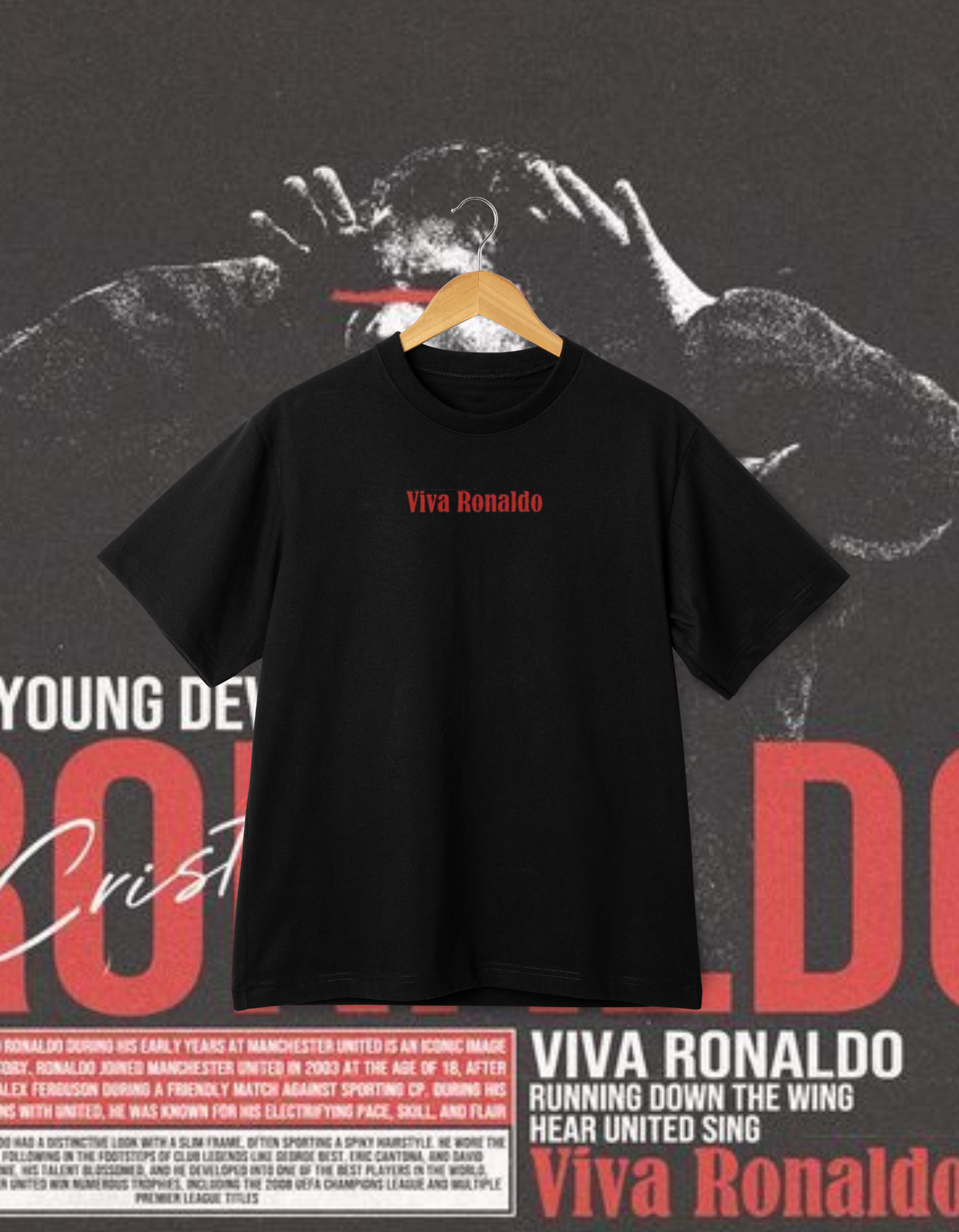Cristiano Ronaldo "Viva Ronaldo" T-Shirt