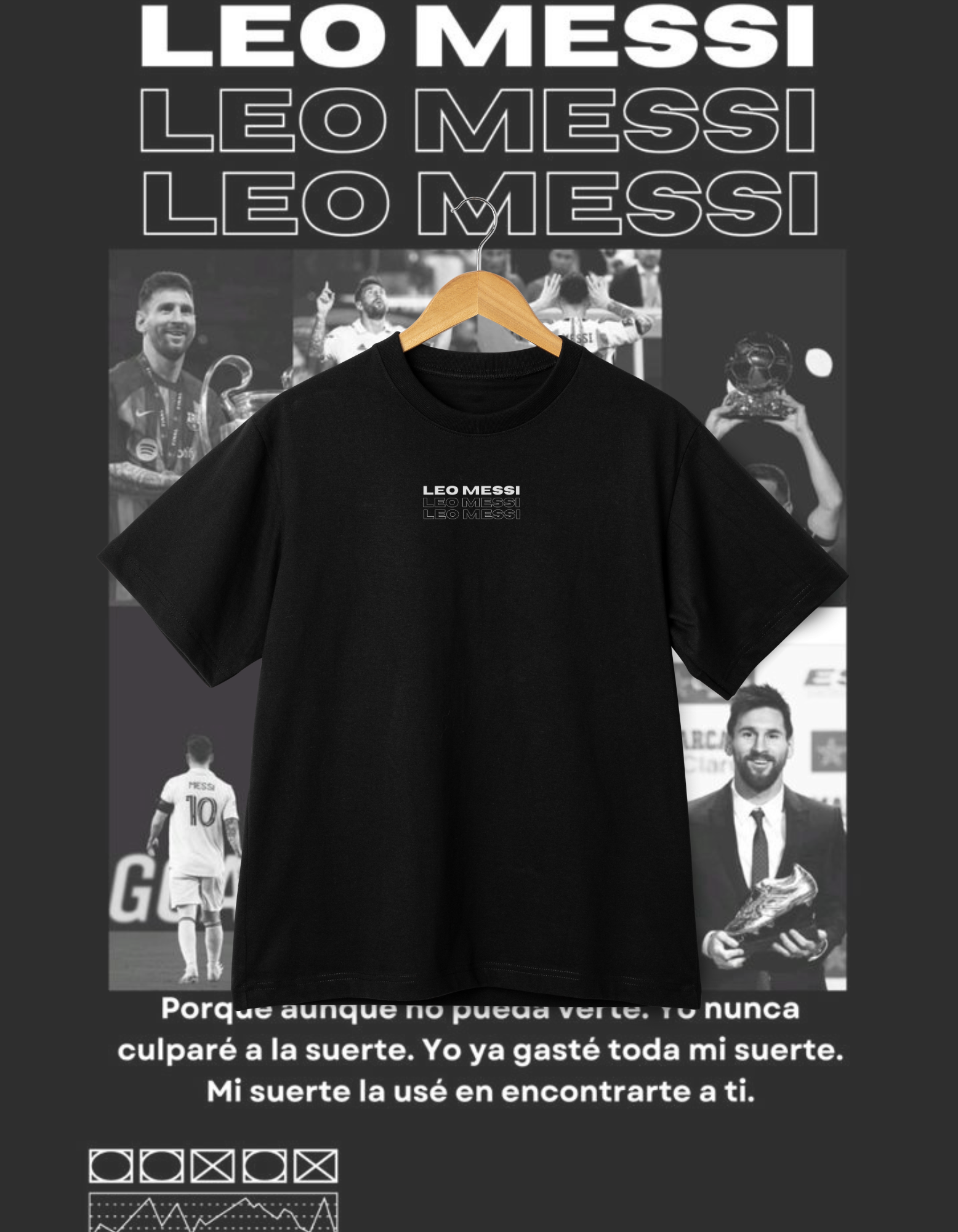 Leo Messi GOAT Legacy T-Shirt