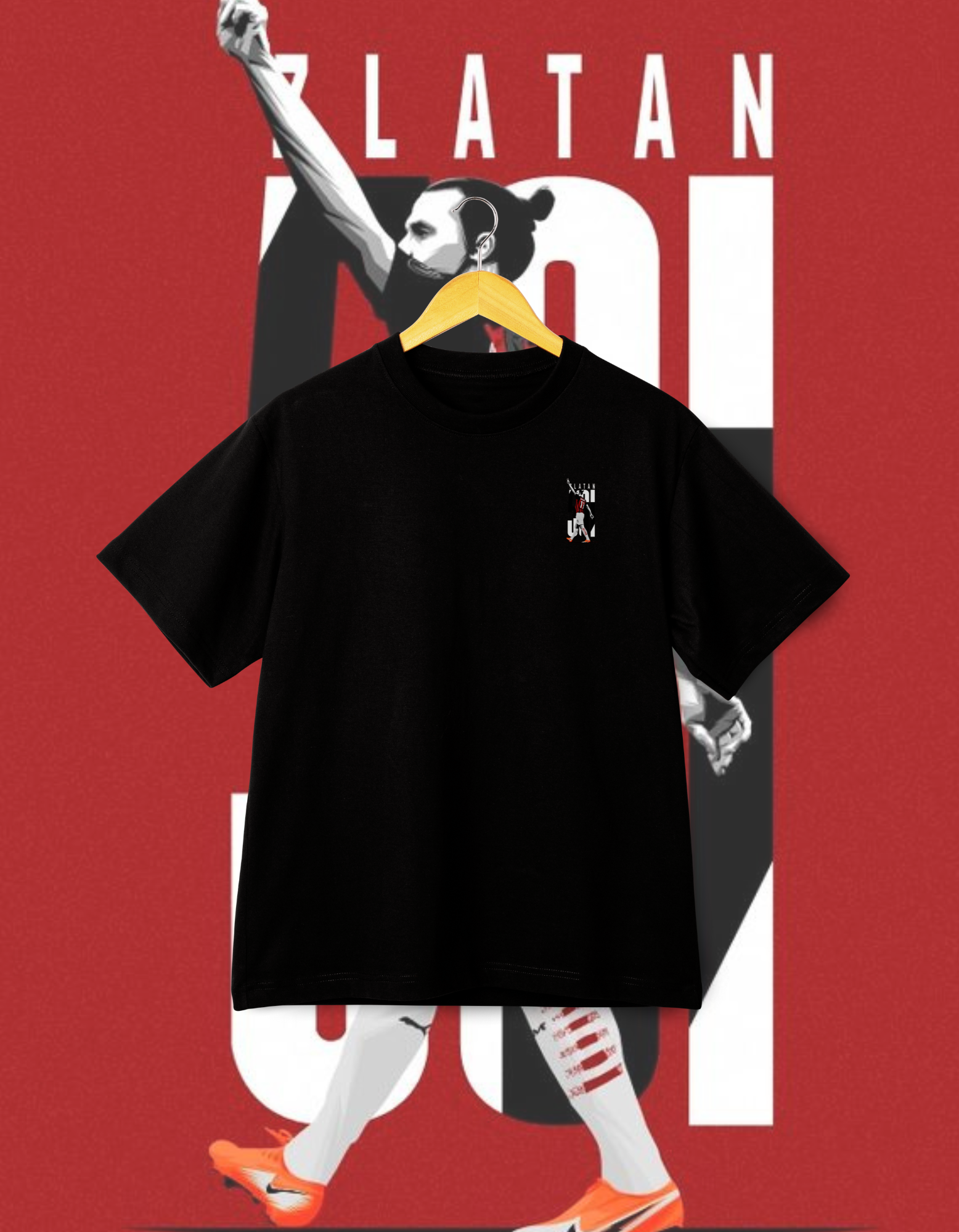 Zlatan Ibrahimović 'God of Milan' T-Shirt