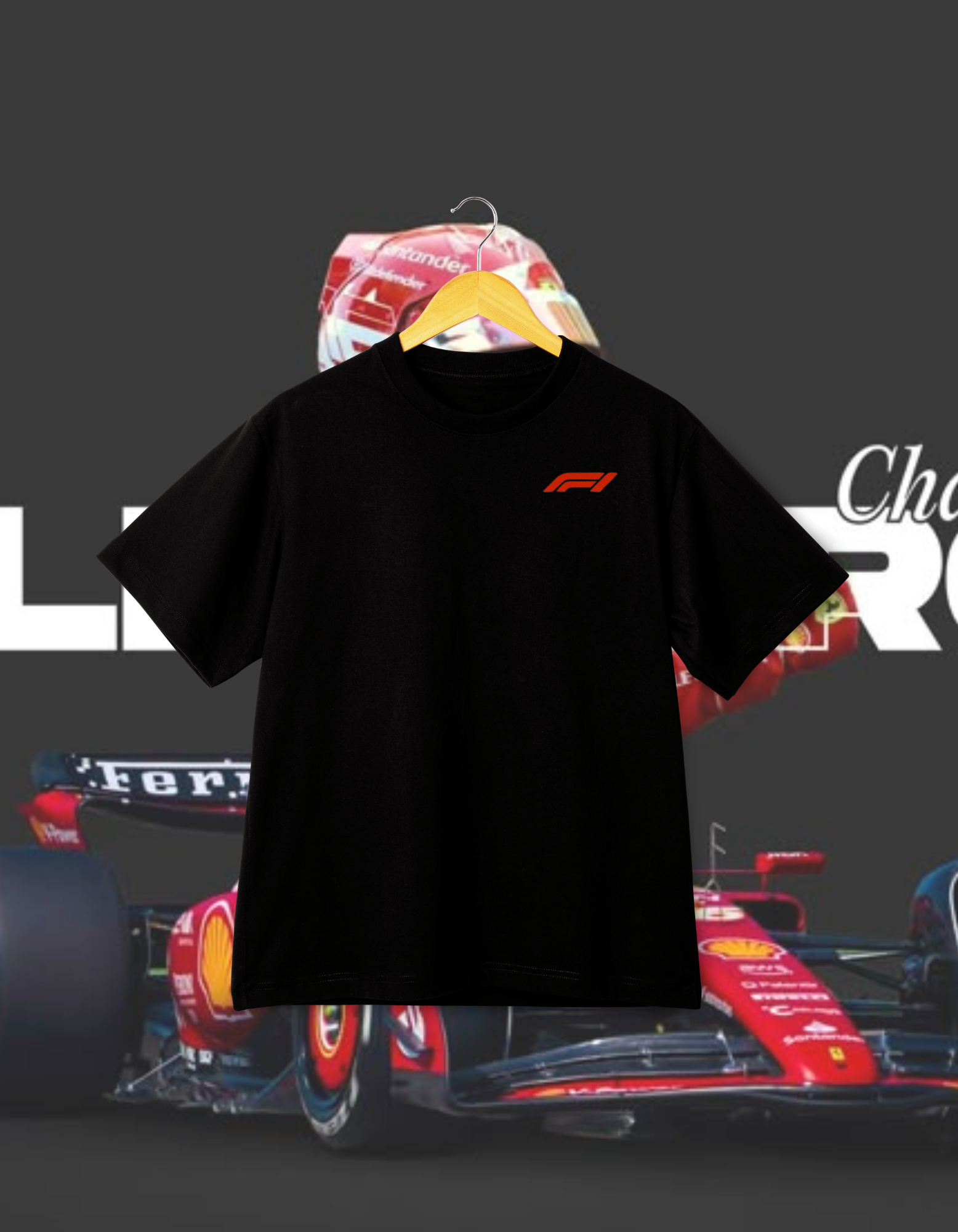 Charles Leclerc #16 Scuderia Ferrari Oversized T-Shirt